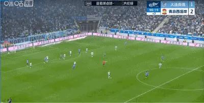 大连英博vs青岛西海岸 ｜大连英博2比3青岛西海岸 一个很经典的案例，比赛补时阶