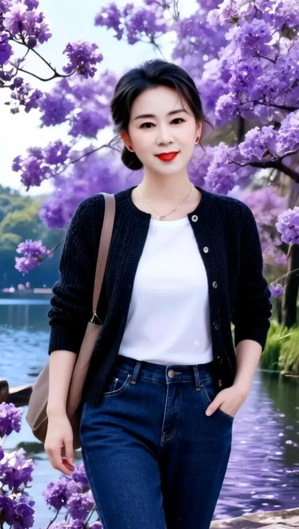 AI玉兰生活照 ai创作