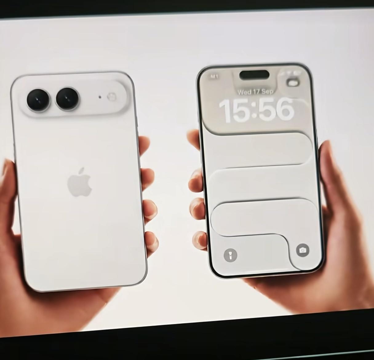 iPhone Air2是阔直板？
网传iPhone Air2就是做阔直板
就是半