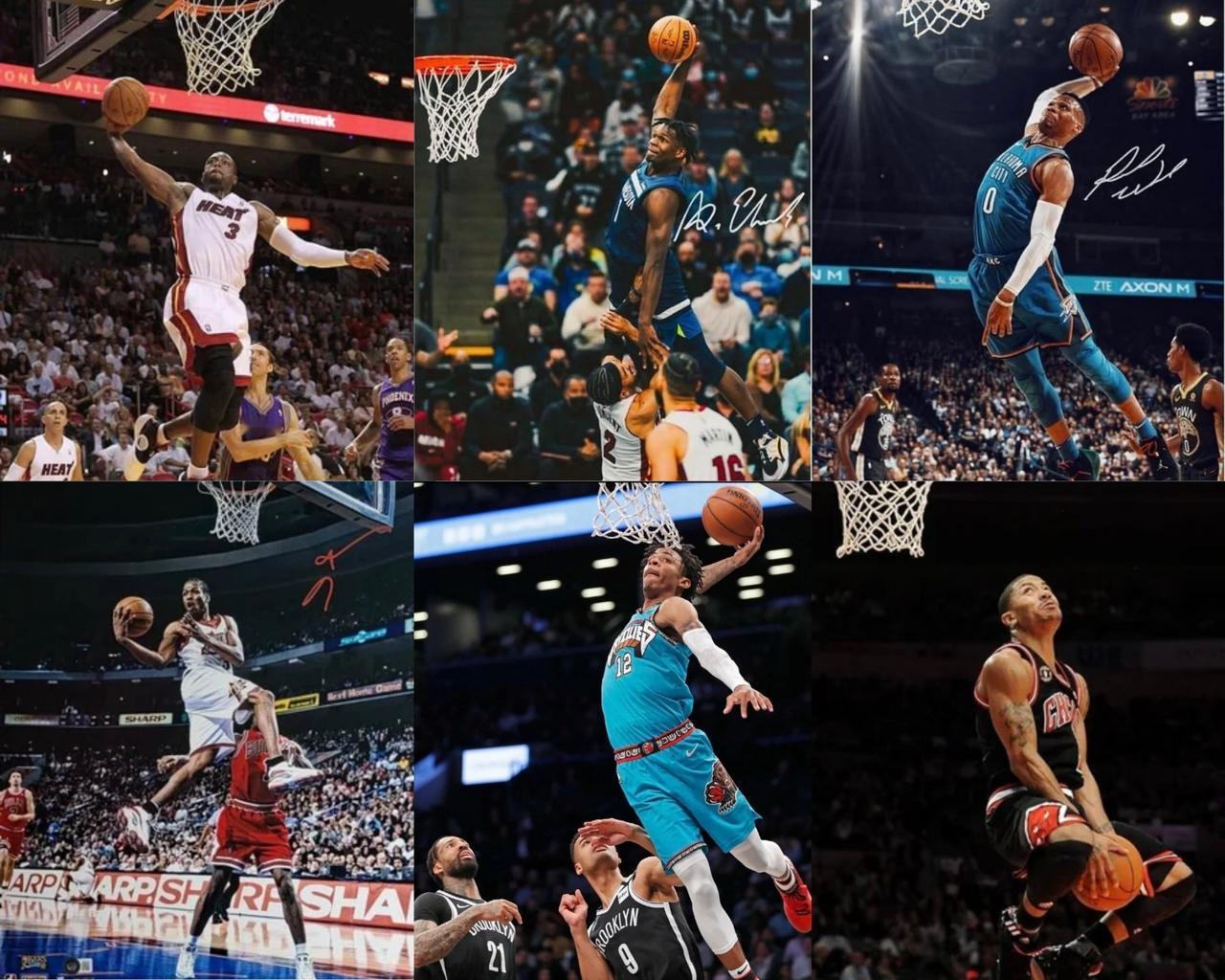 韦德，爱德华兹，艾弗森，威少，莫兰特，罗斯。
谁是运动能力最强的小个子后卫？（身