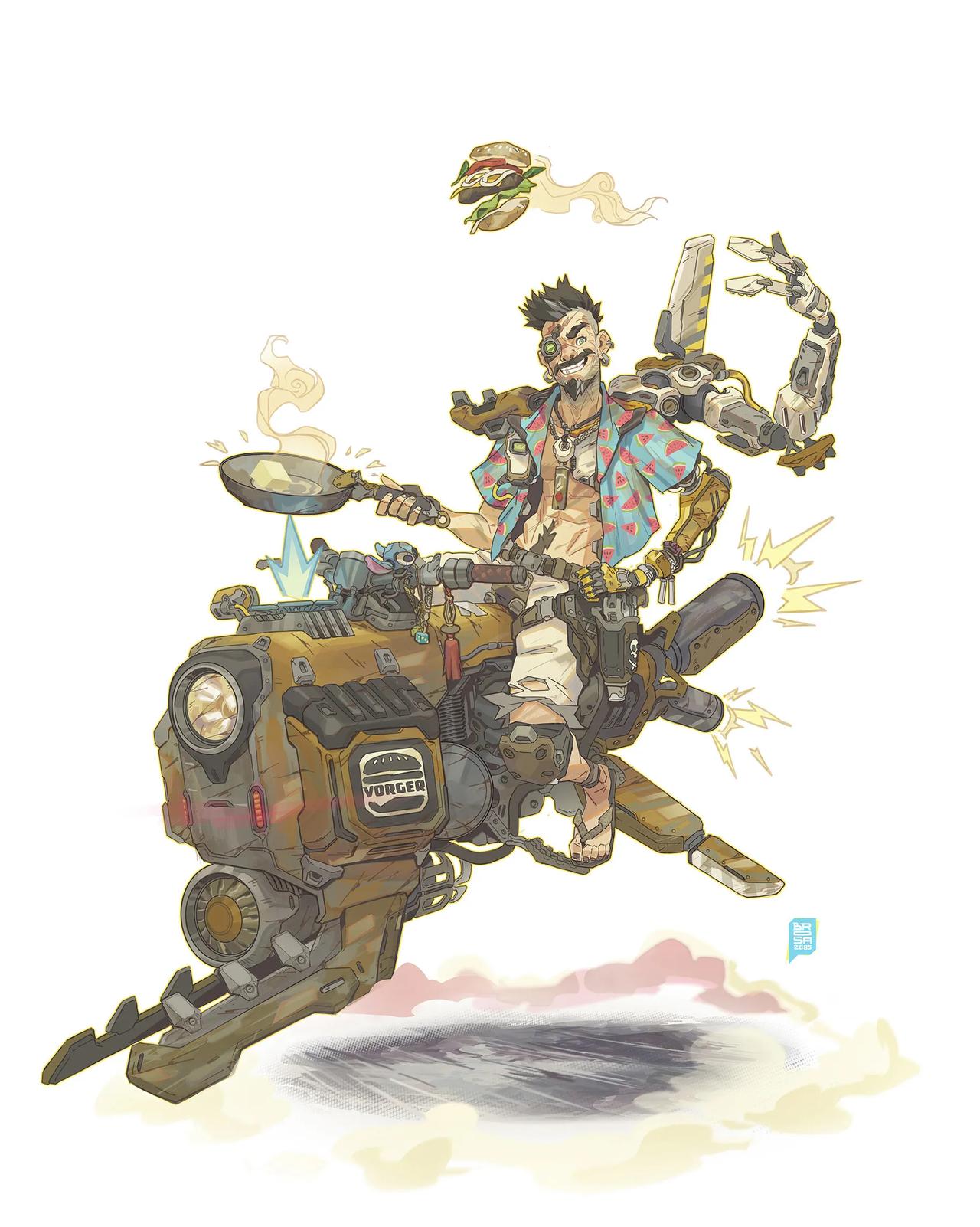 Sergi Brosa的角色设计作品