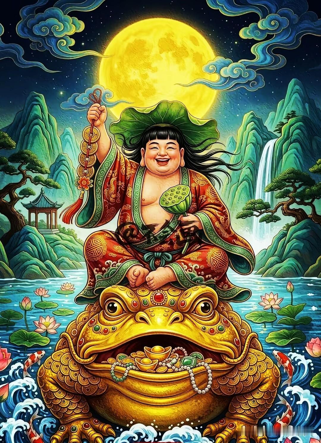 刘海戏金蟾——偏财祖师