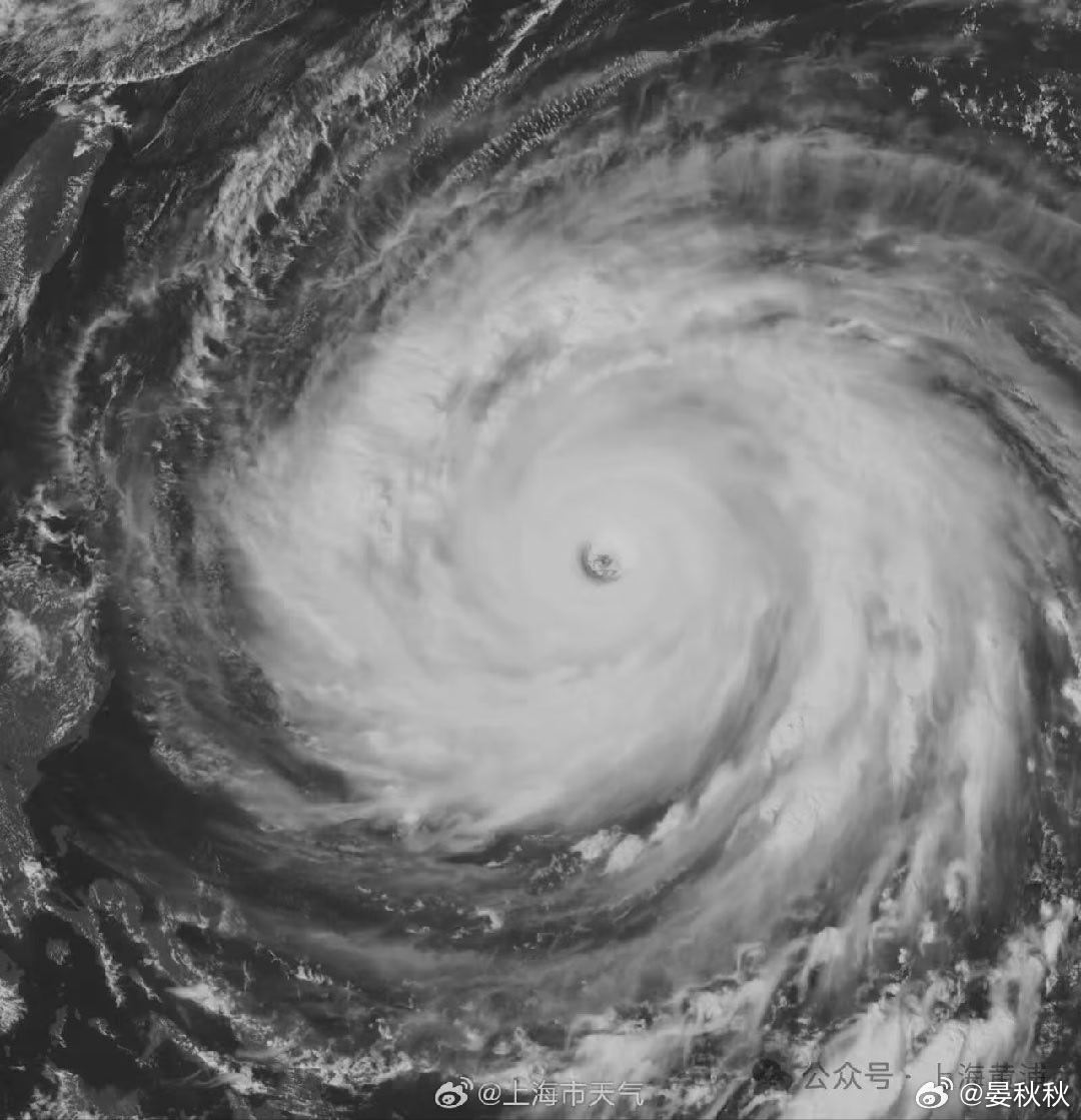 台风蔷琵台风蔷琵大概率不登陆上海，但上海逃不掉它的风雨。这两天，后台有超过100