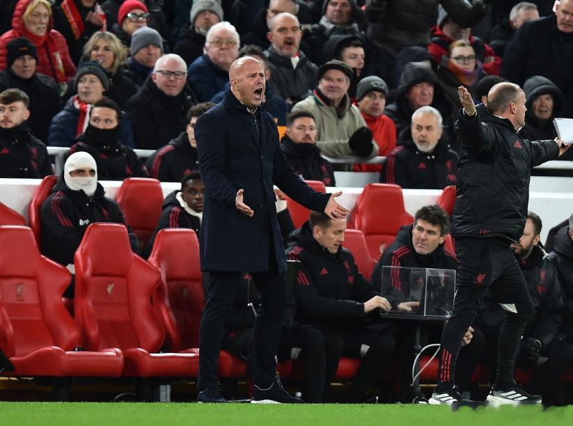 利物浦在周三晚的比赛中以1-1战平桑德兰，The Athletic记者Andy 