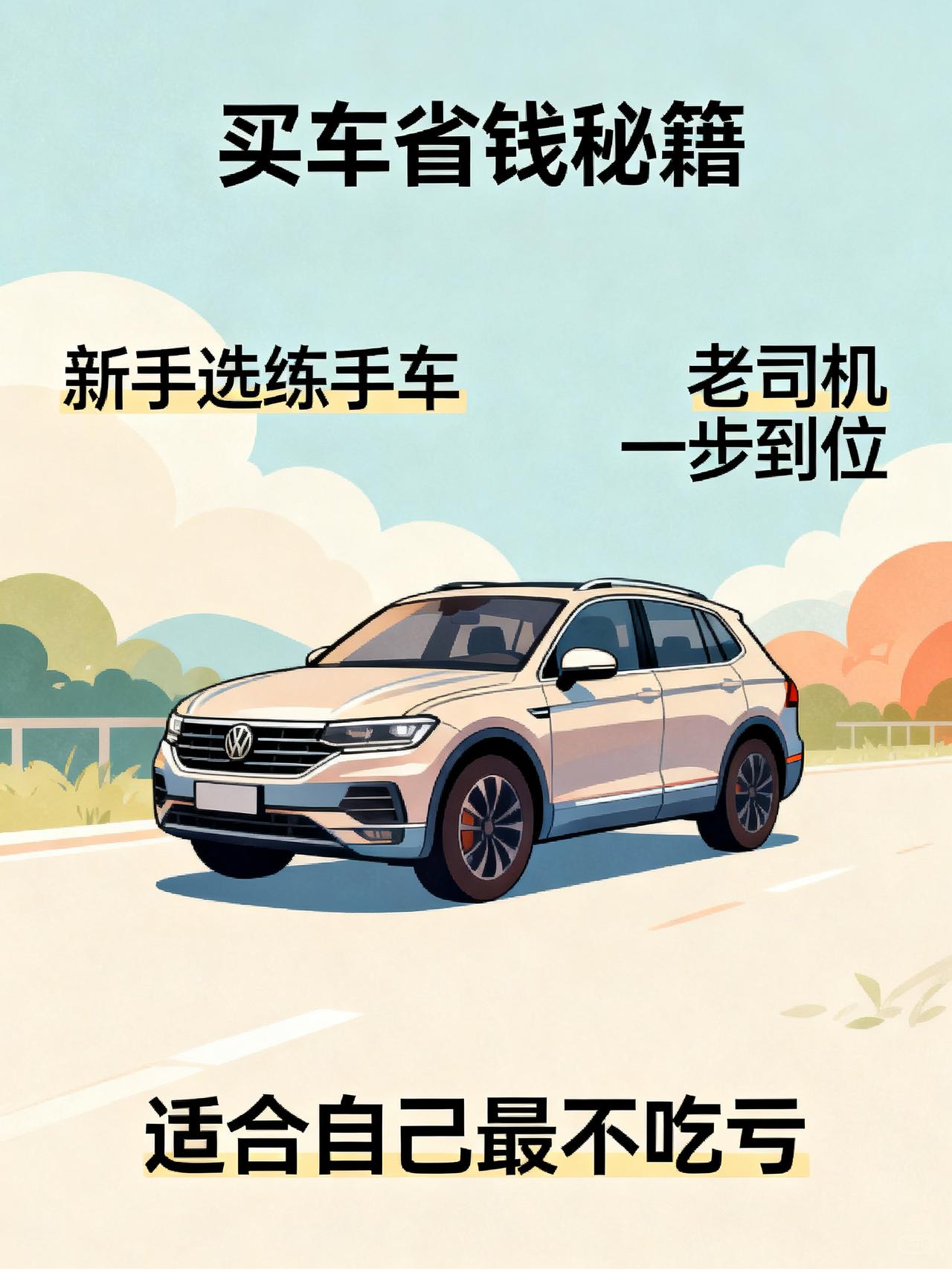 买车到底是先买便宜的练手，还是直接一步到位？
打算买车的人别再乱听亲戚瞎支招了！