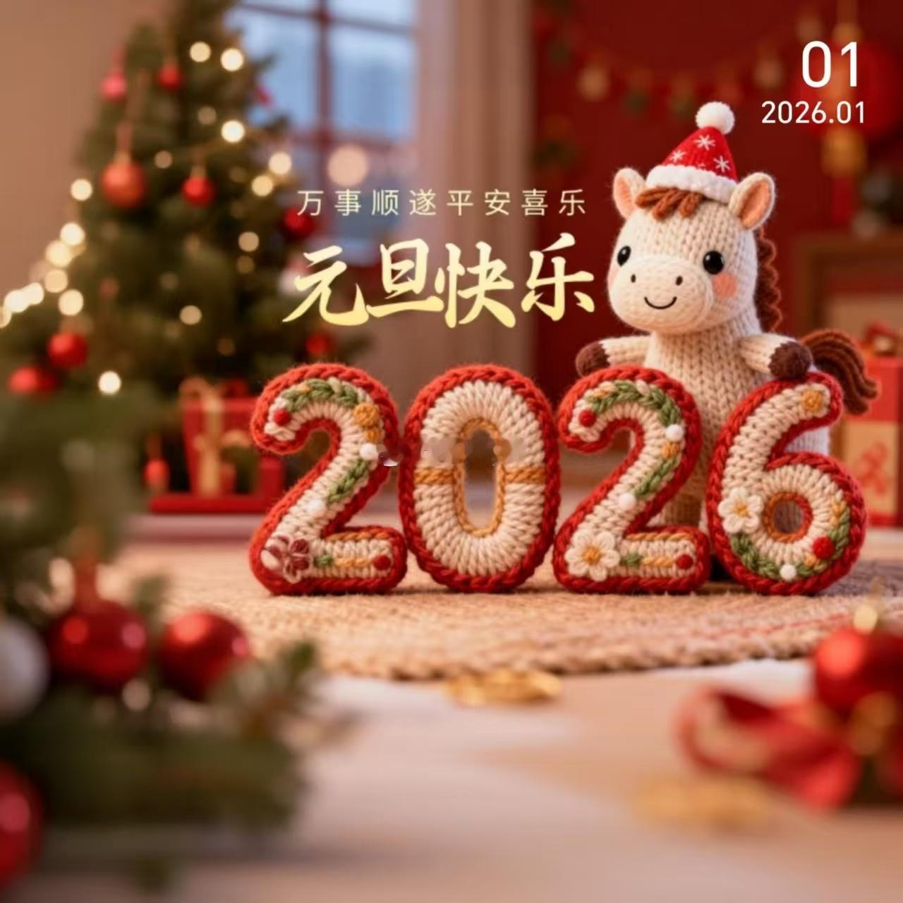 元旦快乐！祝大家在2026年交易顺利，收获满满