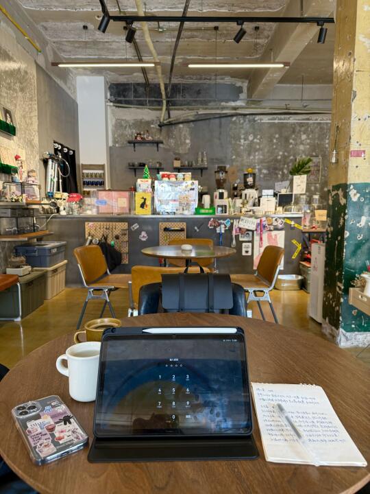 本天津i人好爱这种能坐一天的舒服咖啡店☕🧱