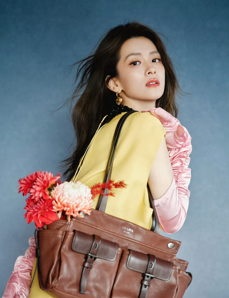 陈昊宇 x Prada好明媚温柔的配色，似如春花烂漫💐 