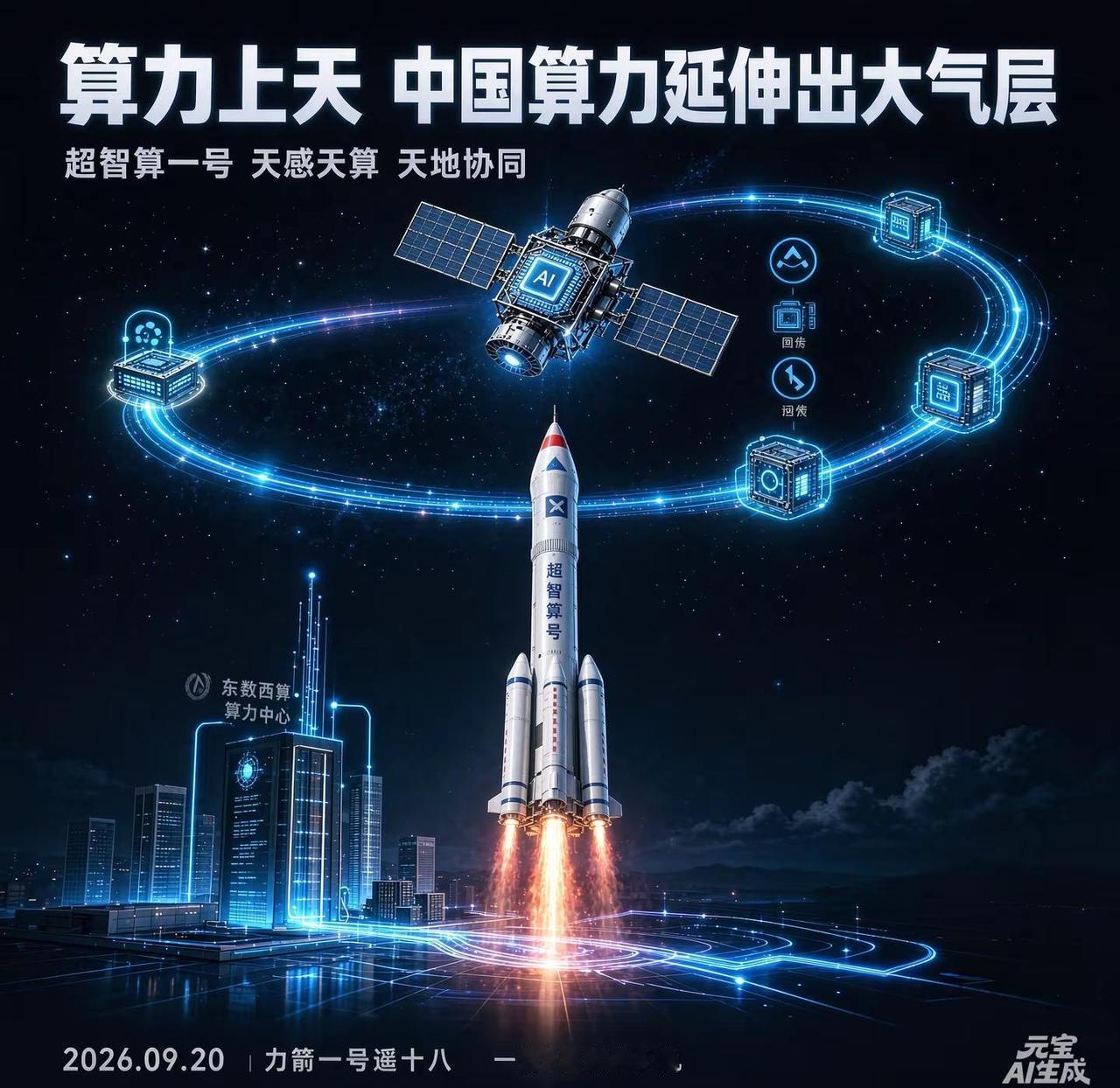 算力破壁：当AI机房被搬上太空9月20日12时03分，力箭一号遥十八运载火箭点火