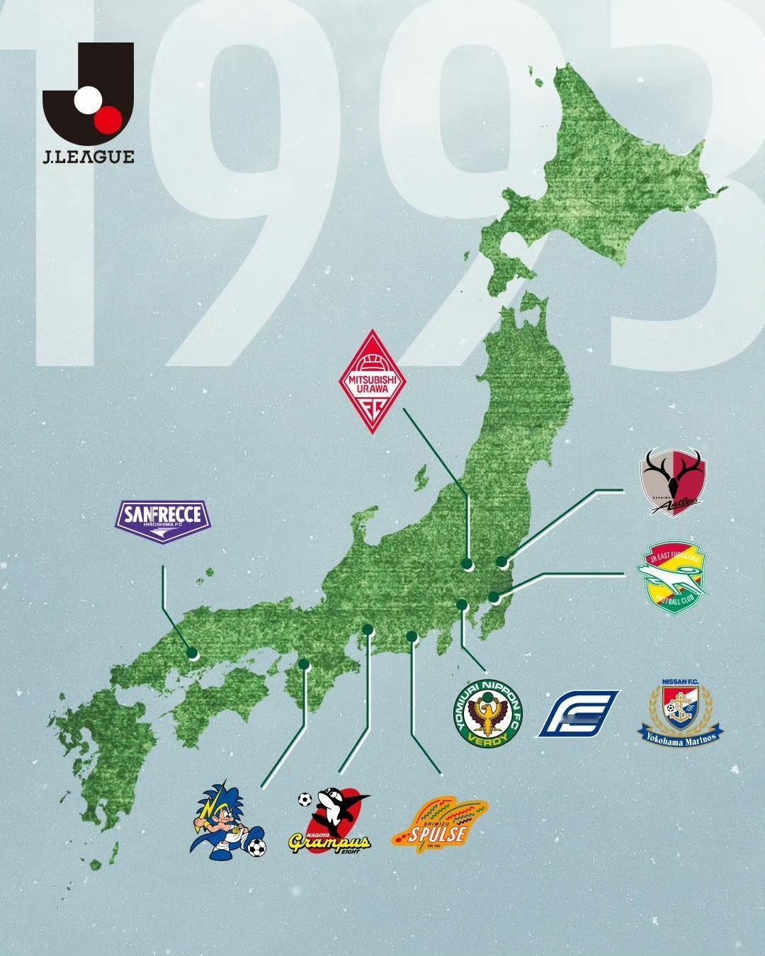 日本J联赛，已经成立32年了

从1993年成立到2025年，32年的时间，日本