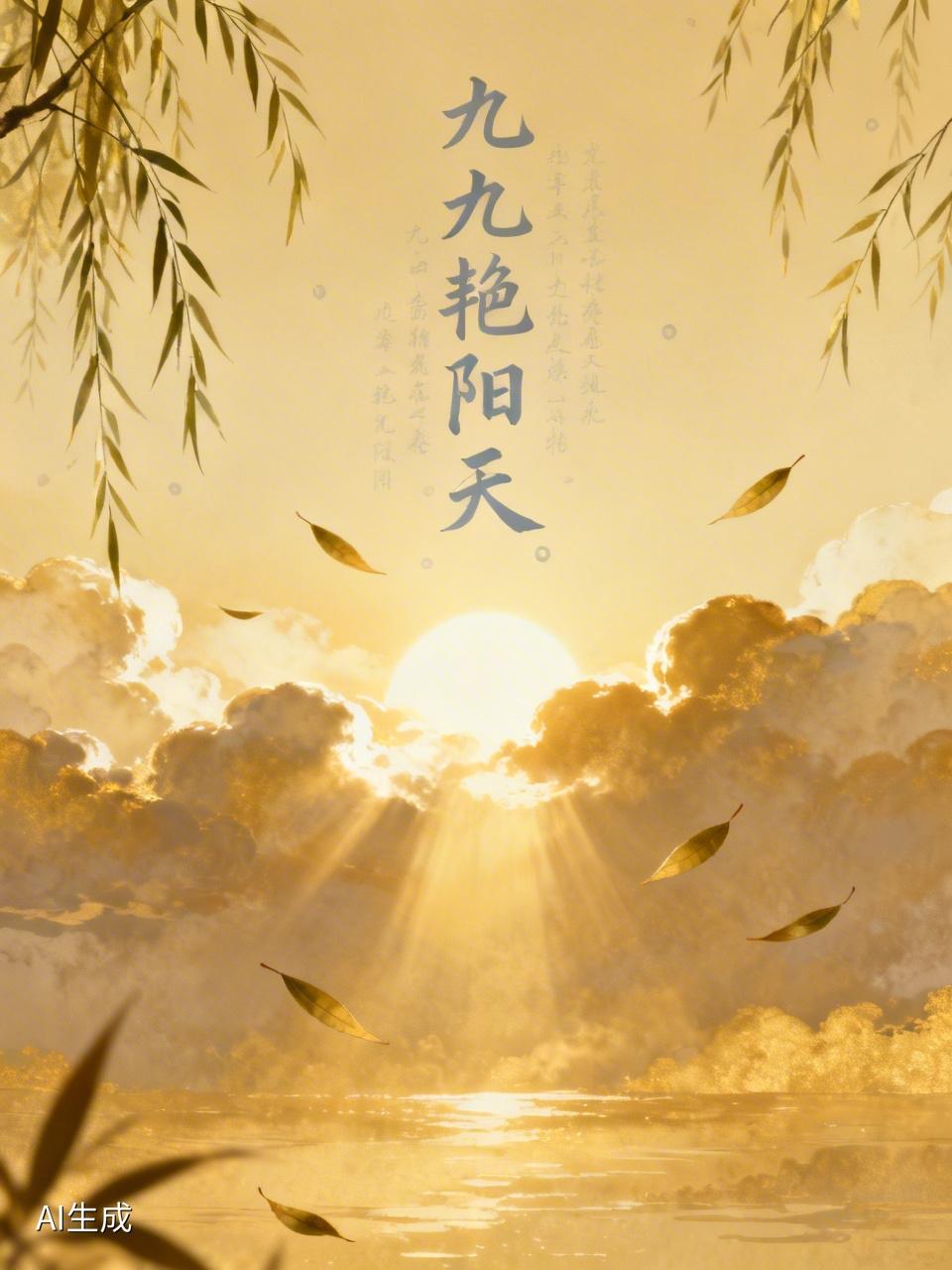 AI妙生图九九艳陽天。