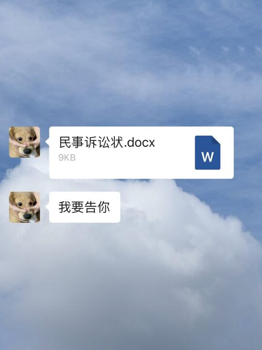 结婚三年第一次当被告