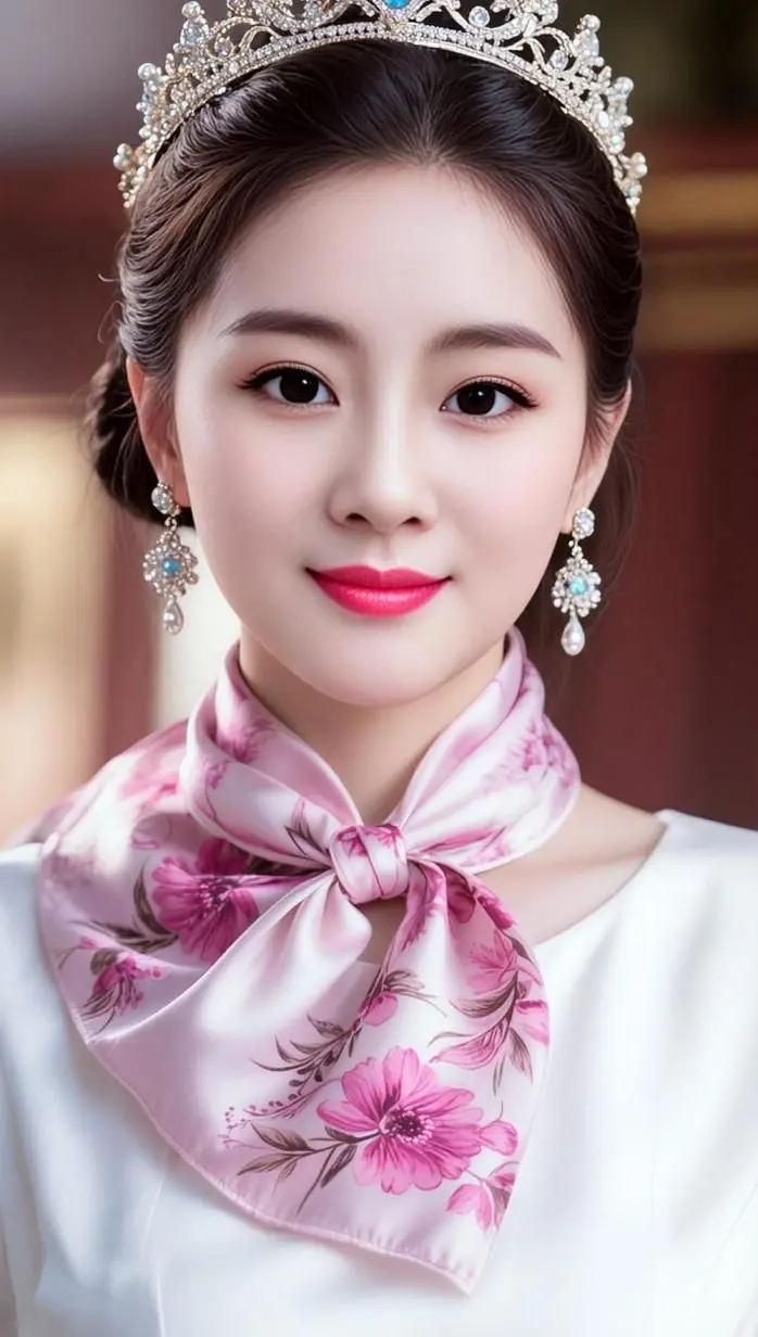 AI缎巾公主照 随变ai随便玩