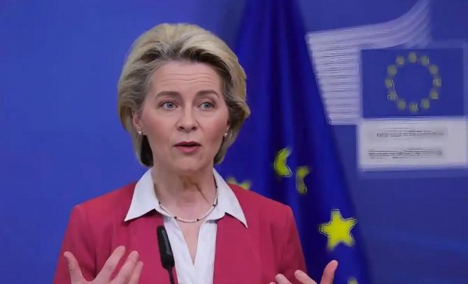 冯德莱恩如愿以偿，默茨如愿以偿，欧洲一些政客终于全部都如愿以偿！因为就在4月22