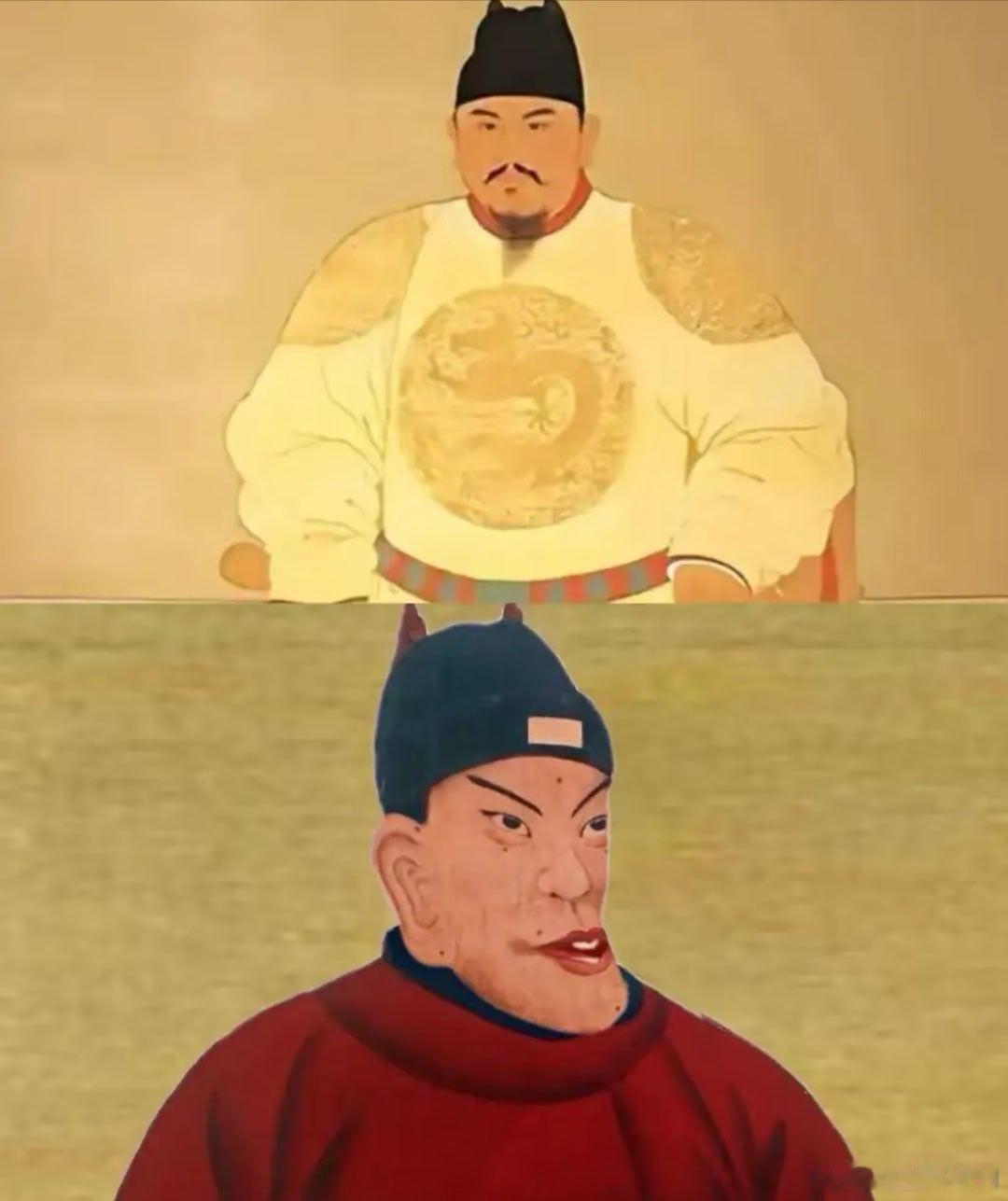 课本更换朱元璋画像 这是一个好的开始！鞋拔子脸肯定不会是朱元璋！明朝开国皇帝哪里