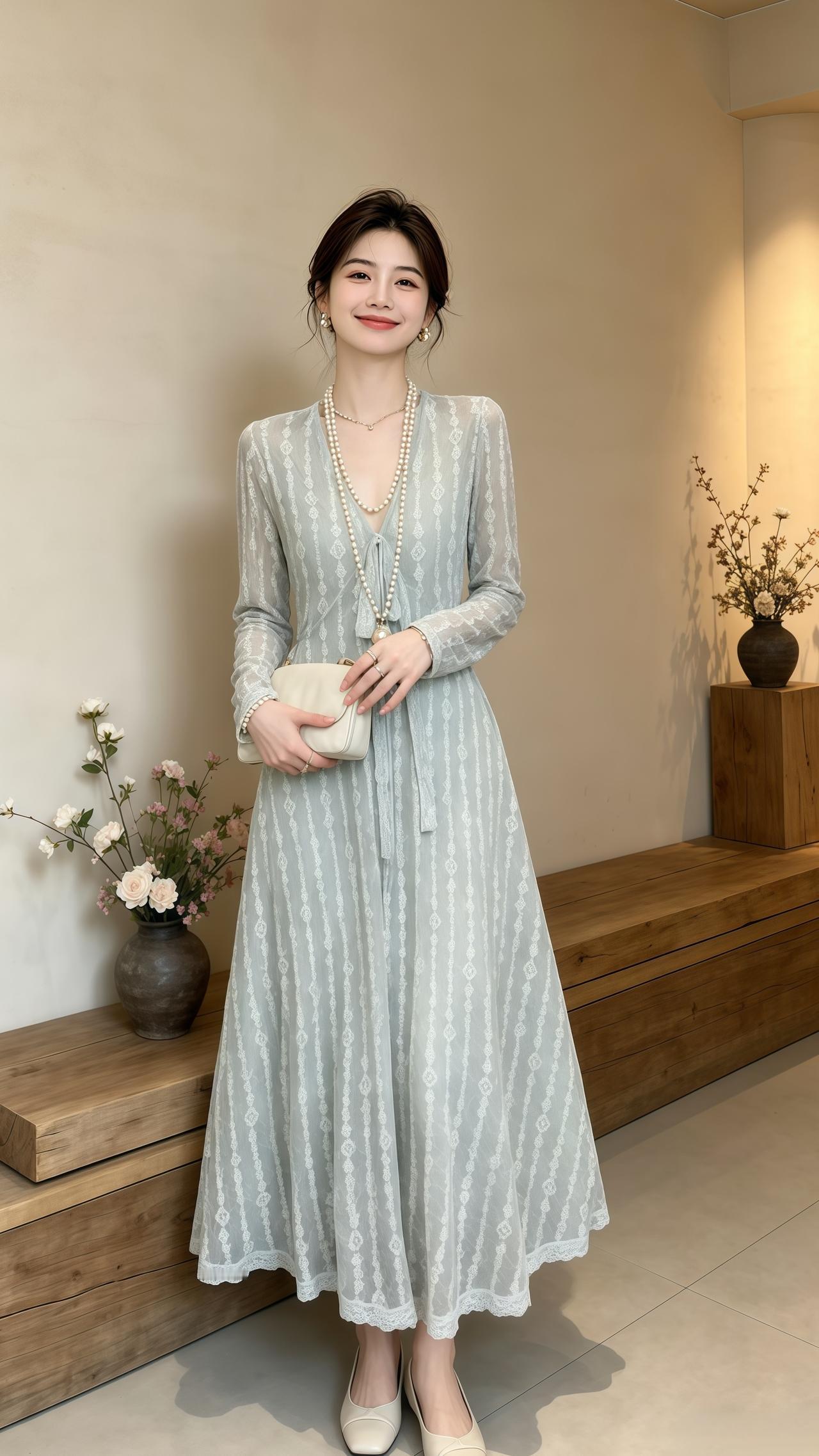 穿搭 气质仙女裙甜美穿搭 温柔风穿搭 高级感穿搭夏日穿搭