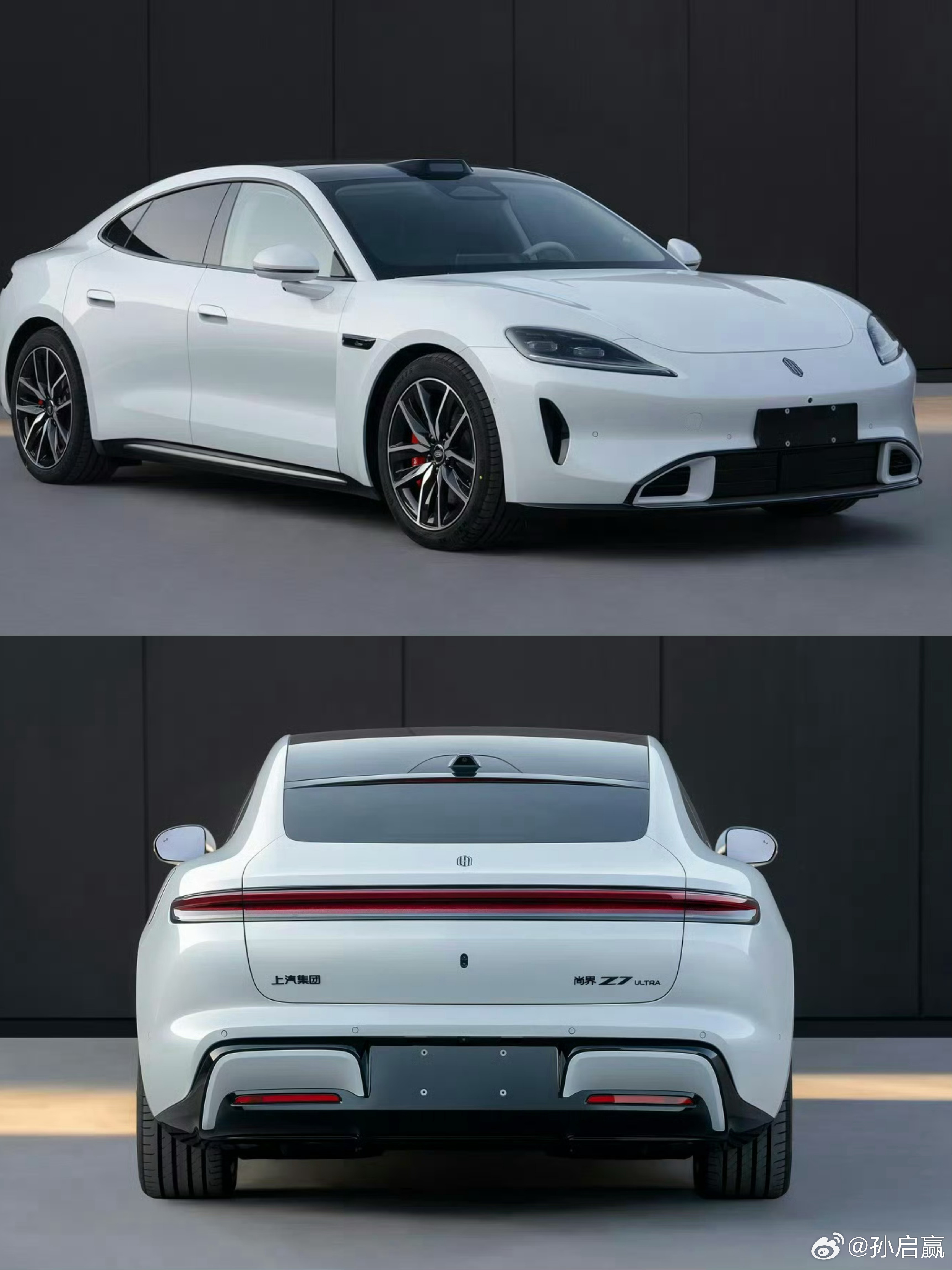 尚界Z7的外观揭晓了，怎么说呢，很难评价。屁股有点臃肿，前脸有点突兀，很多细节设