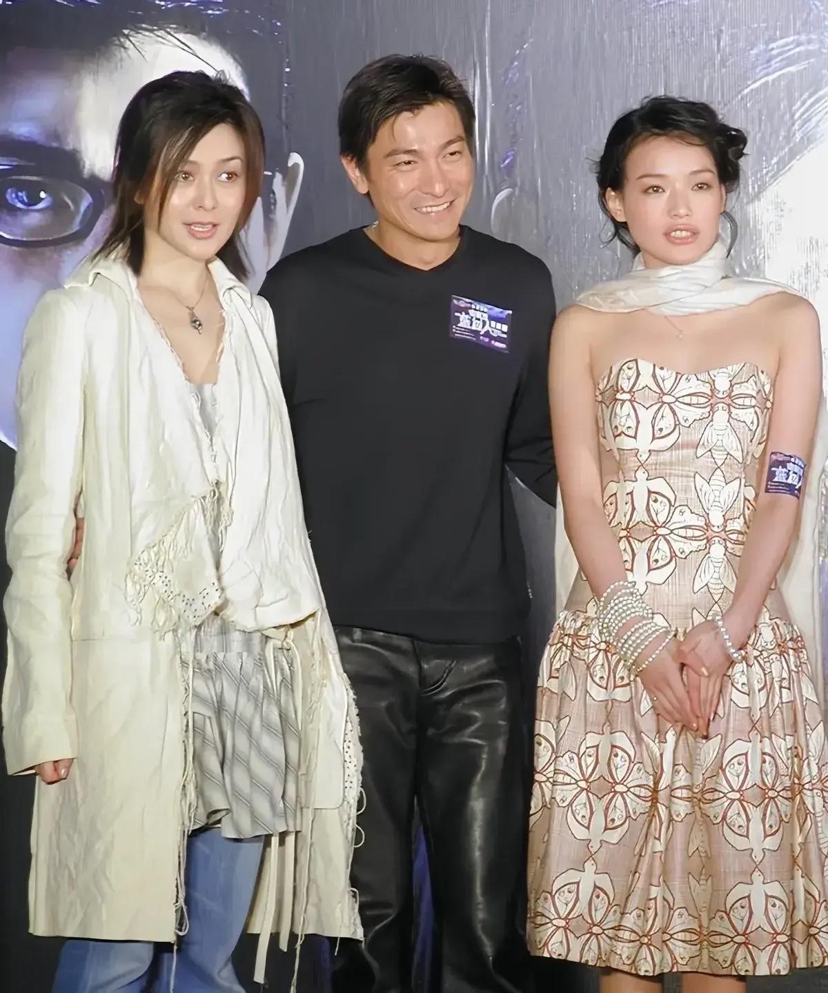 刘德华和舒淇我认识，旁边女士是谁？