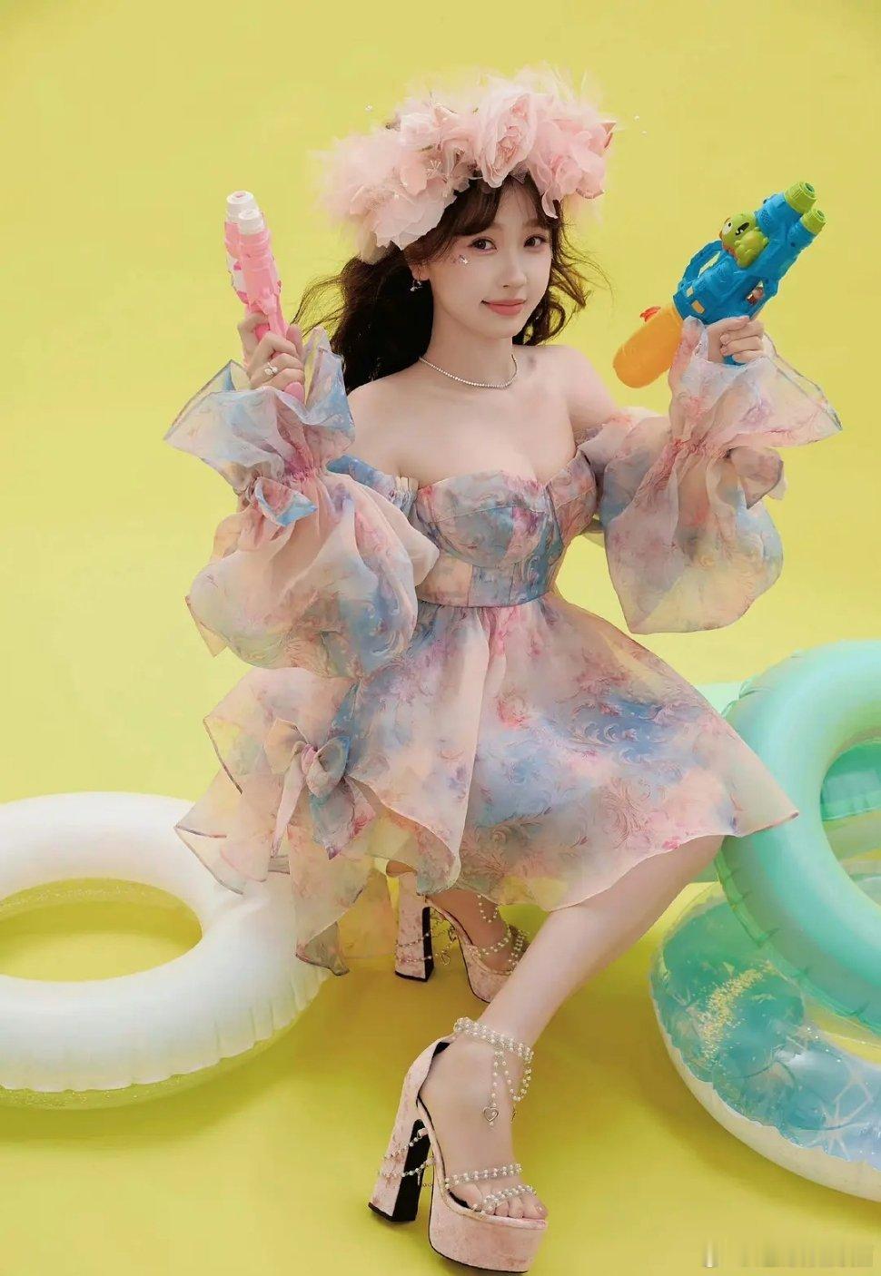 虞书欣又穿廉价感的衣服了 ​​​