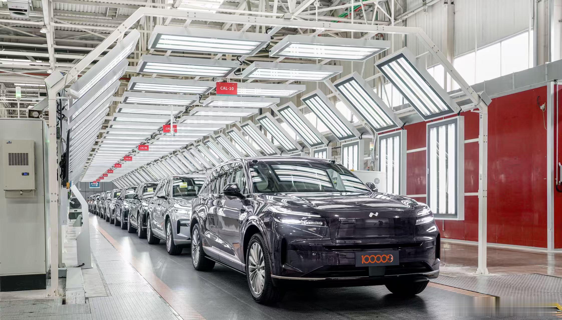 乐道今天刚达成第10万台量产车下线，本周末就要交付第10万台新车了，交付速度位列