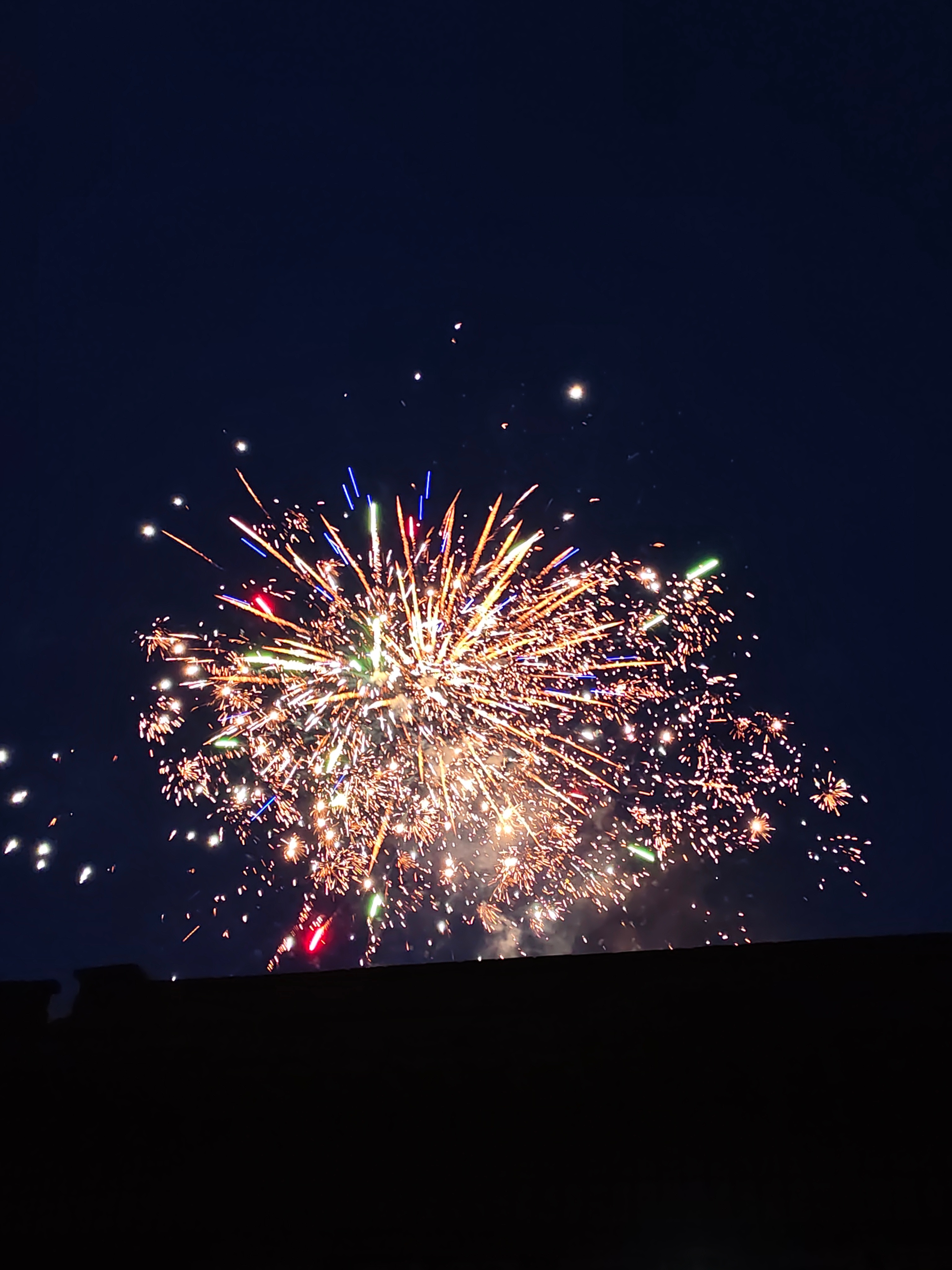 那晚 烟花很美. 
