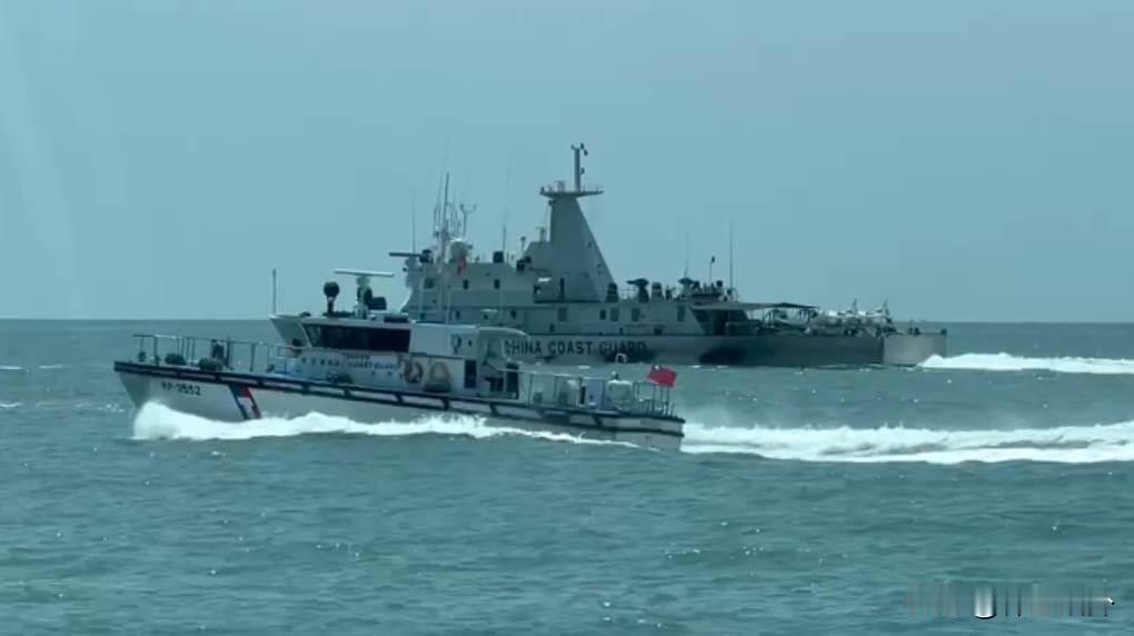 清晨五点，海警船进入台湾金门周边海域
今天早上五点多，四艘海警船突然进入了台湾金