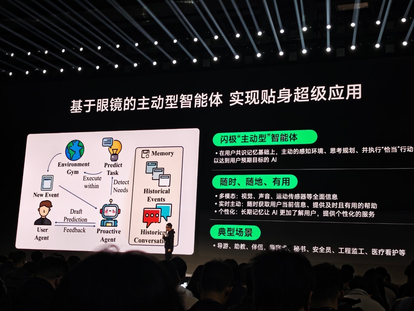 闪极眼镜的融资应该是靠这个，一个在人眼位置识别场景环境和对象的智能助手，完完全全