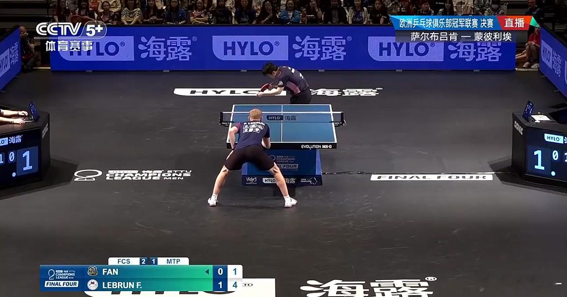 樊振东怎么了？樊振东0比3A勒布伦乒乓球