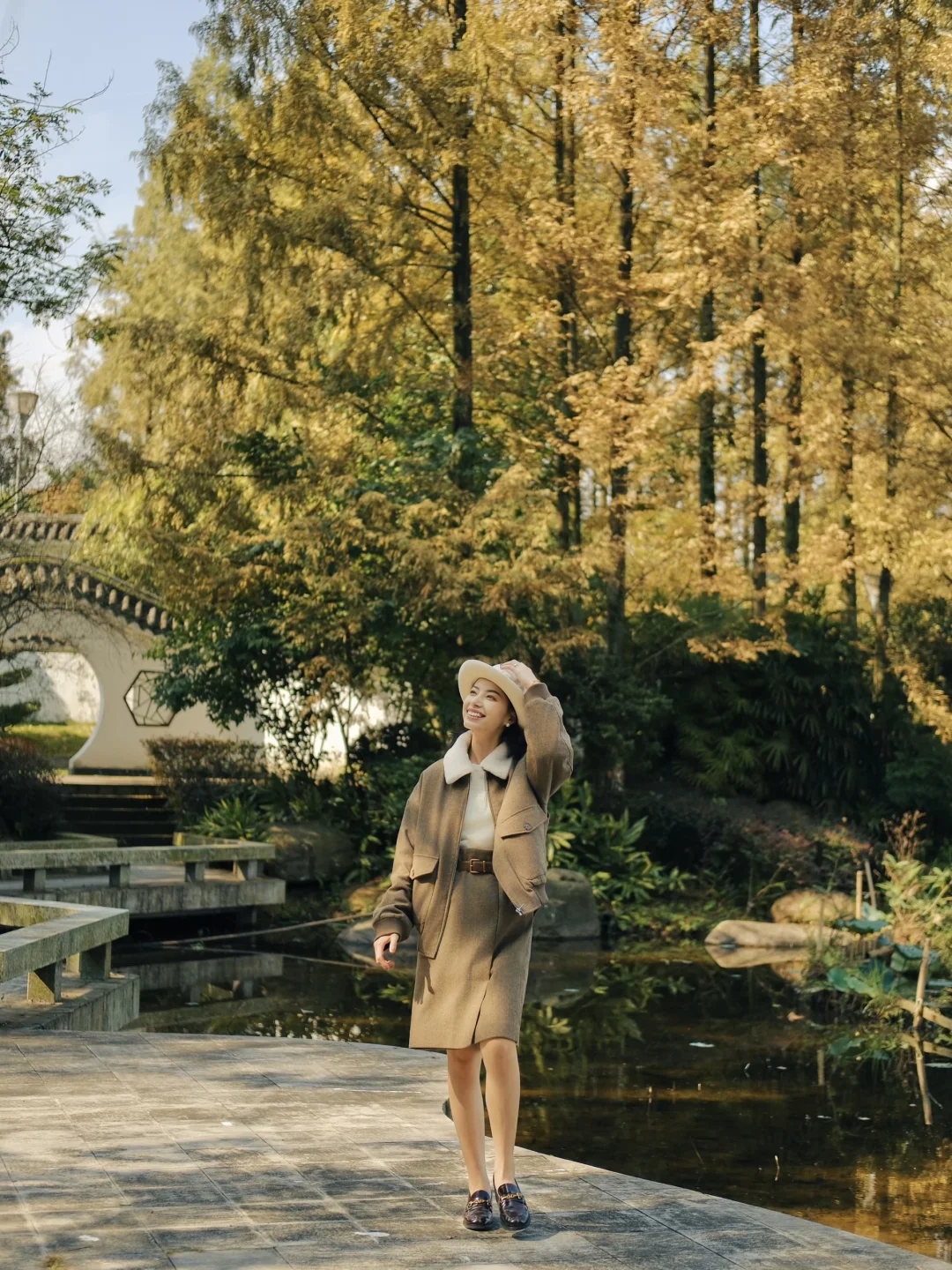 在重庆，秋天的公园也太好拍了！