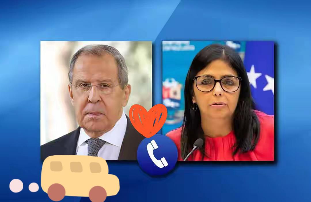 当地时间3日，俄罗斯外长拉夫罗夫与委内瑞拉副总统兼石油部长罗德里格斯通电话，表示