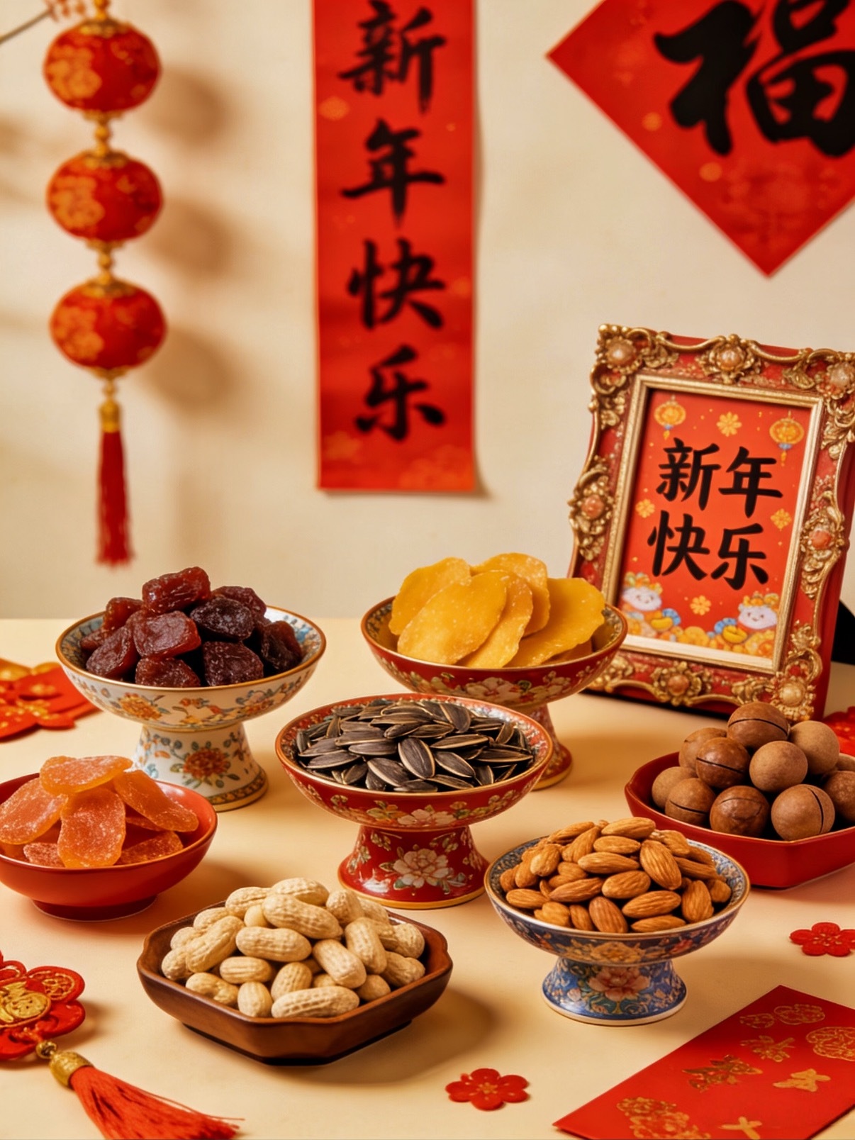 京东坚果年礼5折要论年味那还得是一群人的热热闹闹，坚果一摆，家人围坐，甜在嘴里，