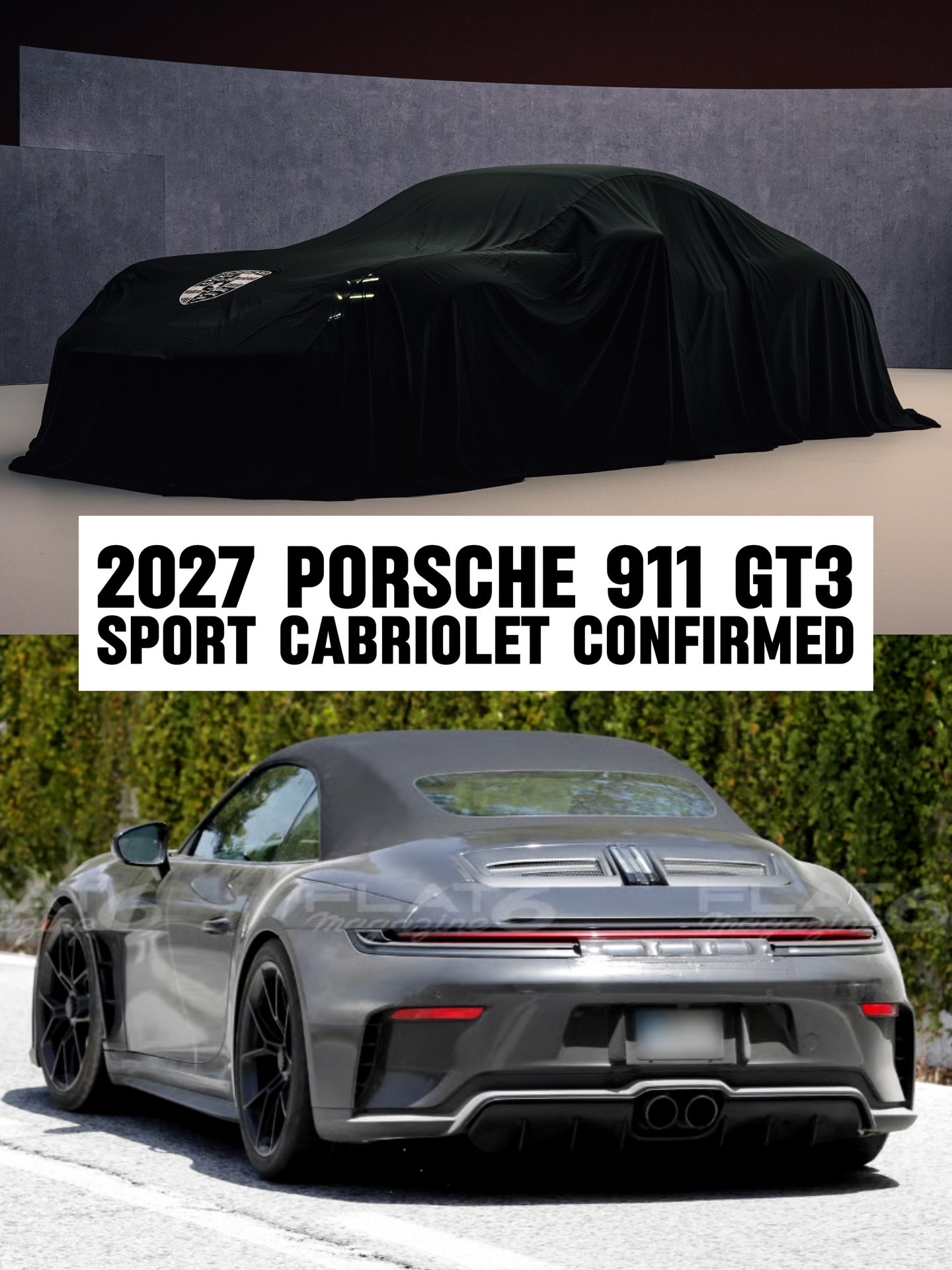 992.2 GT3 Sport Cabriolet，将于2026年4月14日下午