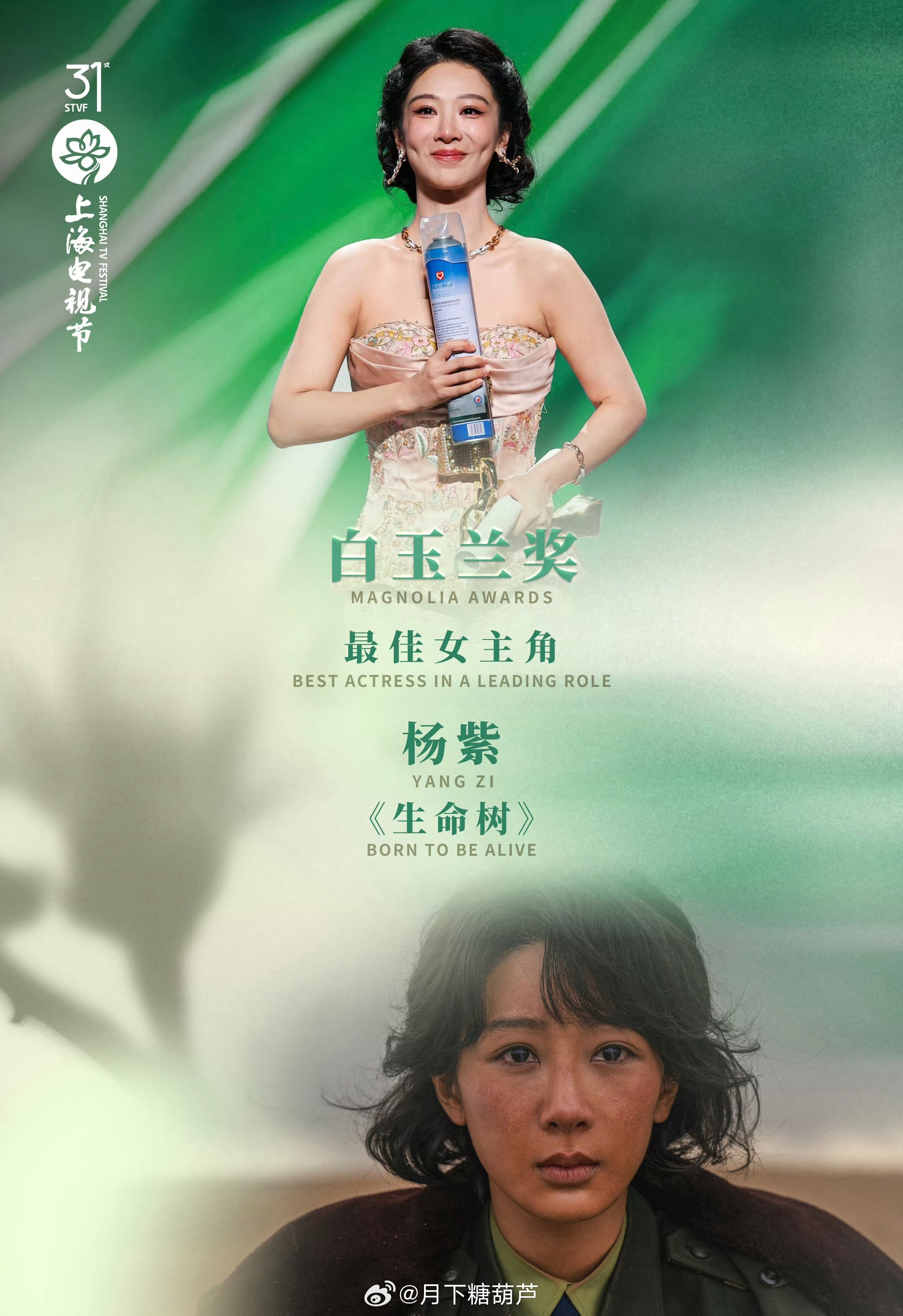 好多人发文祝贺杨紫白玉兰演技奖的含金量，望周知，提名即认可。今年是神仙打架的一年