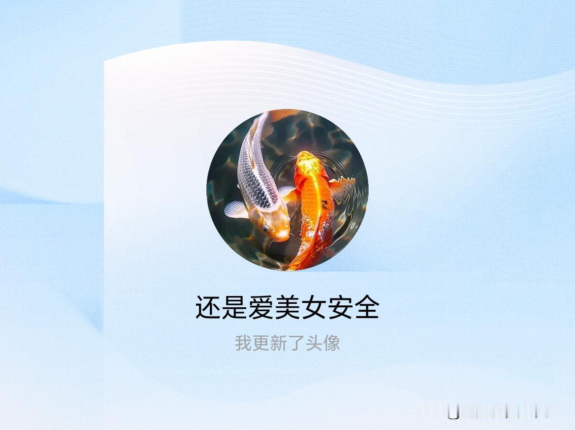 快来看看我新换的头像吧