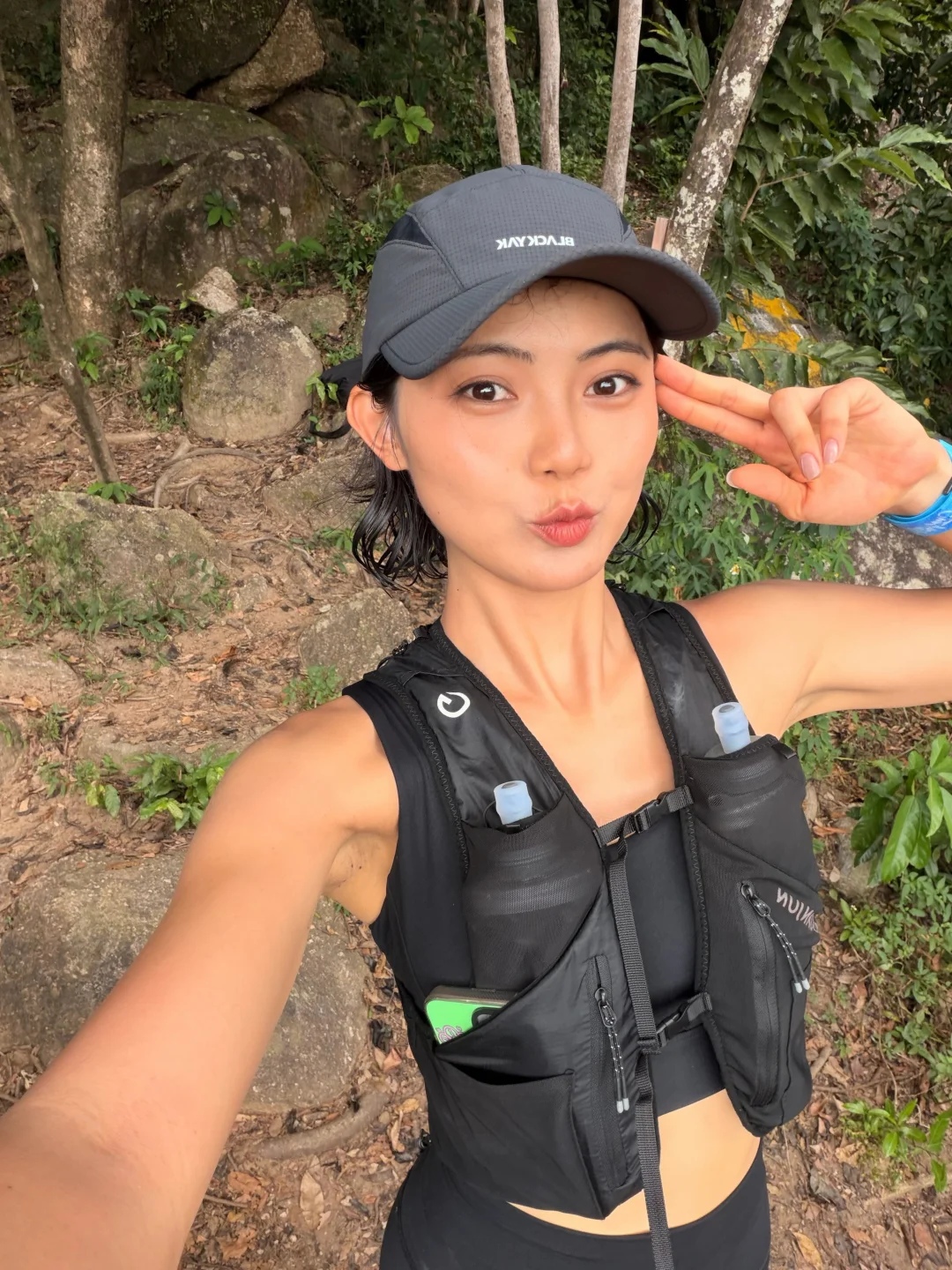 今天跑山被蜥蜴踩脚了！！宁海倒计时2️⃣天