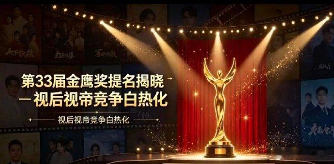 网传金鹰奖视帝视后六强曝金鹰奖砍掉人气奖和金鹰女神有网友曝金鹰奖砍掉人气奖和金鹰
