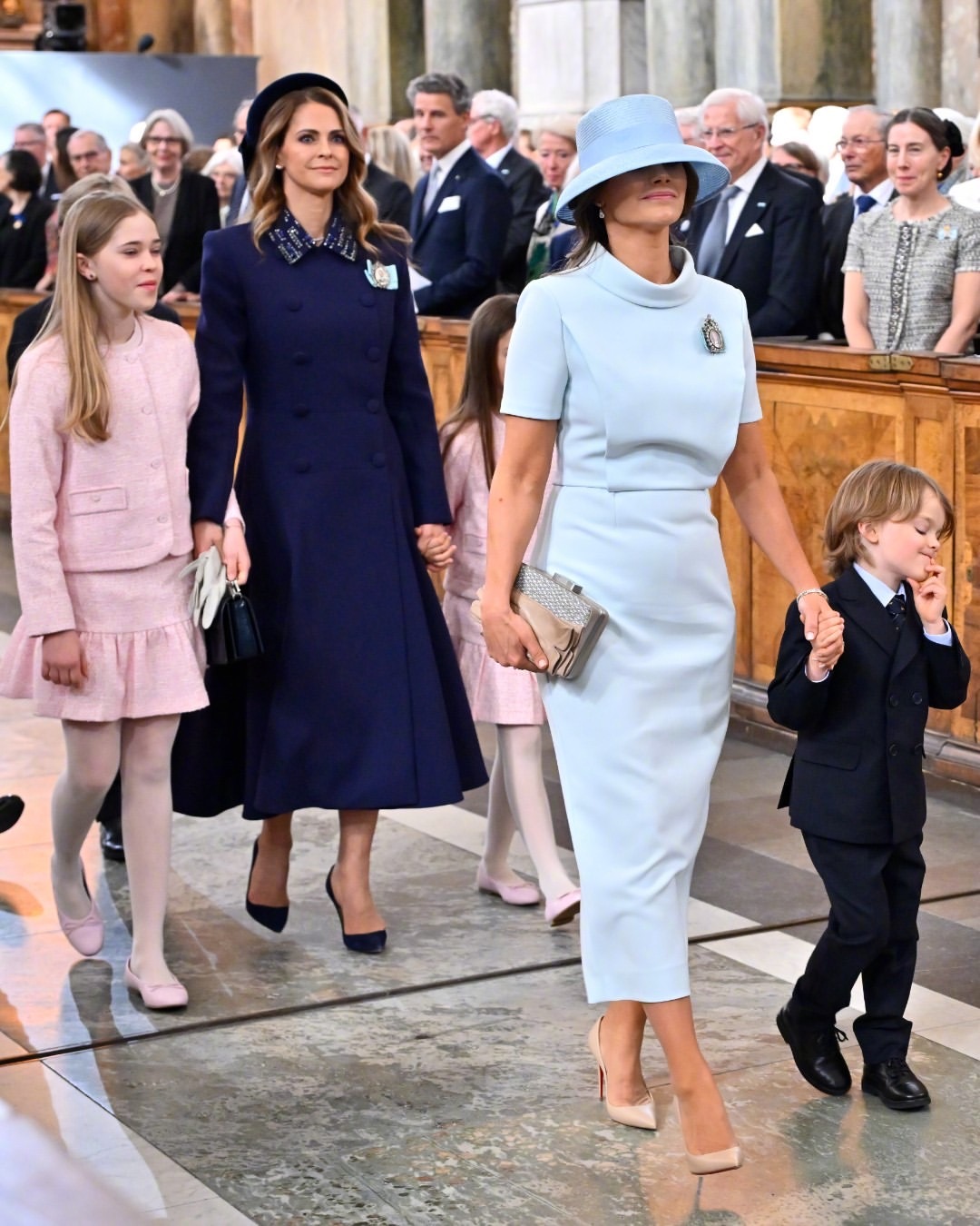 当地时间4月30日，瑞典斯德哥尔摩Royal Palace举行盛大王室聚会（Te