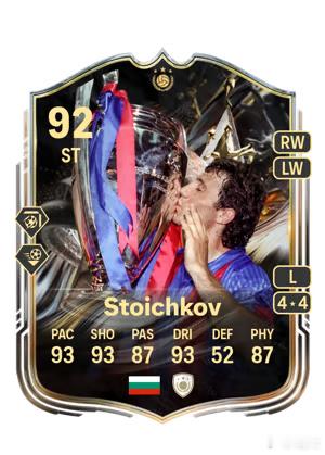 4月12日【新增 SBC】共 3 个1. Hristo Stoichkov｜6 