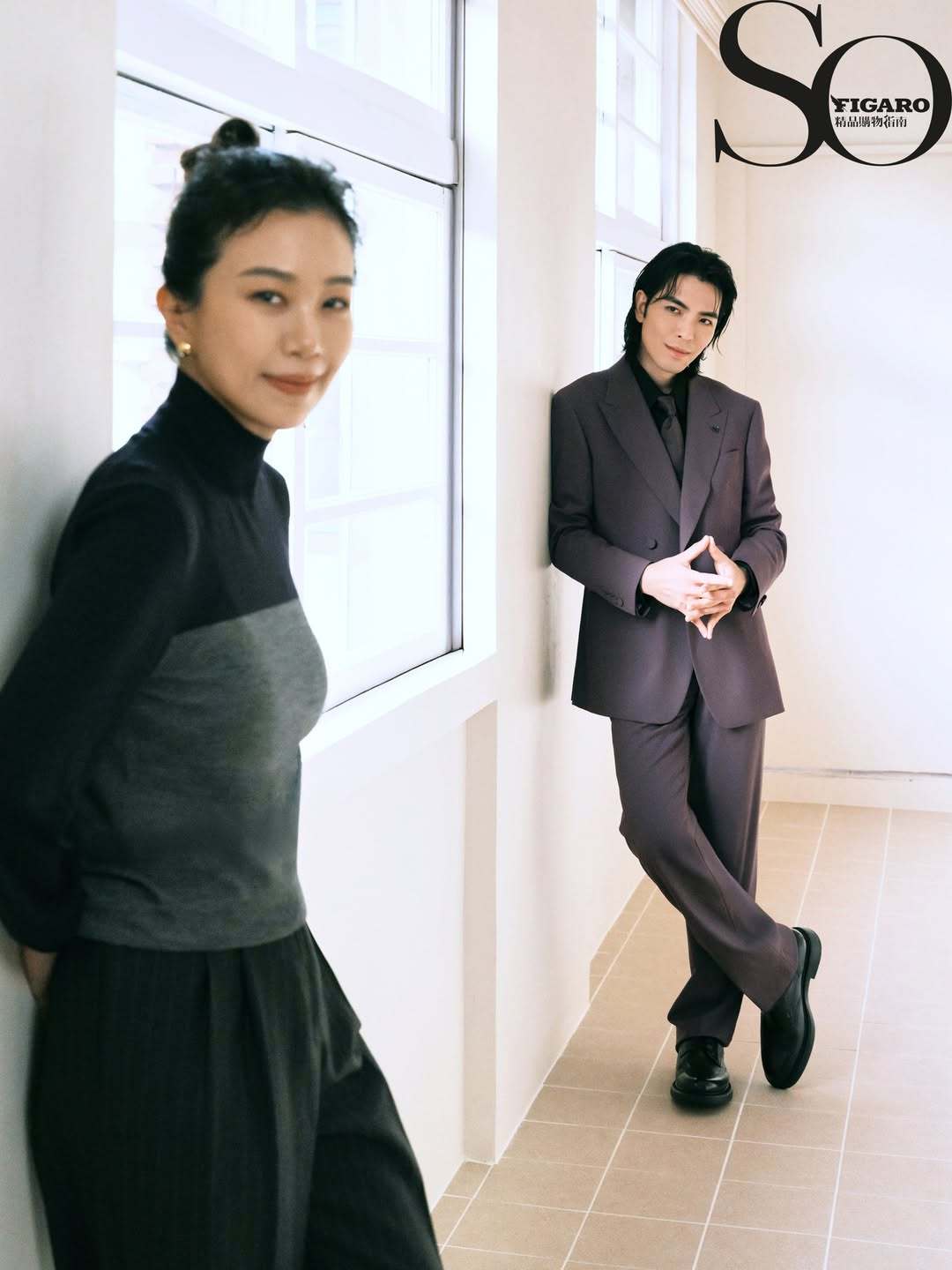 萧敬腾、林有慧 夫妻档登上杂志封面！好幸福～