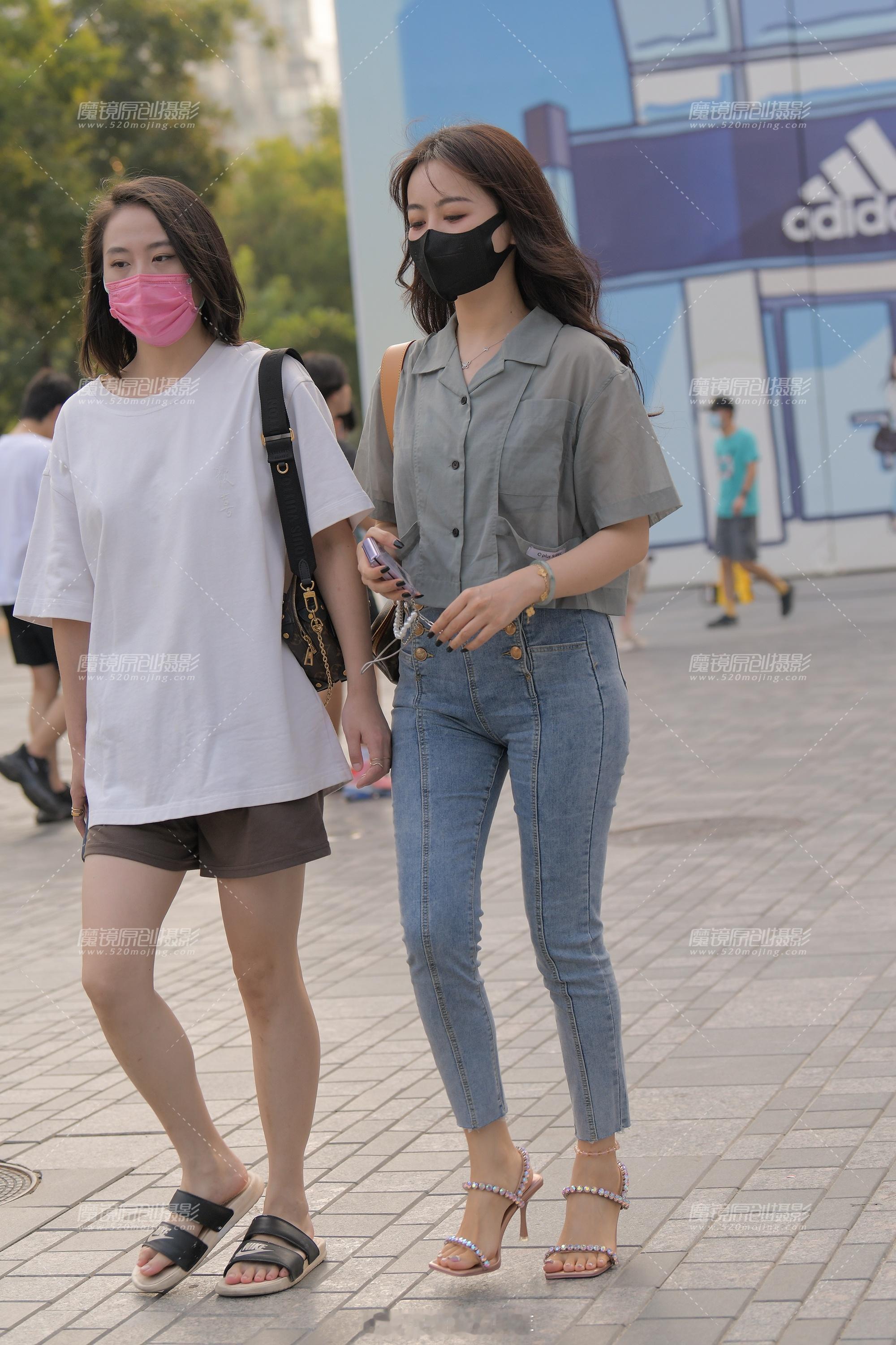 小姐姐穿的牛仔裤！ootd