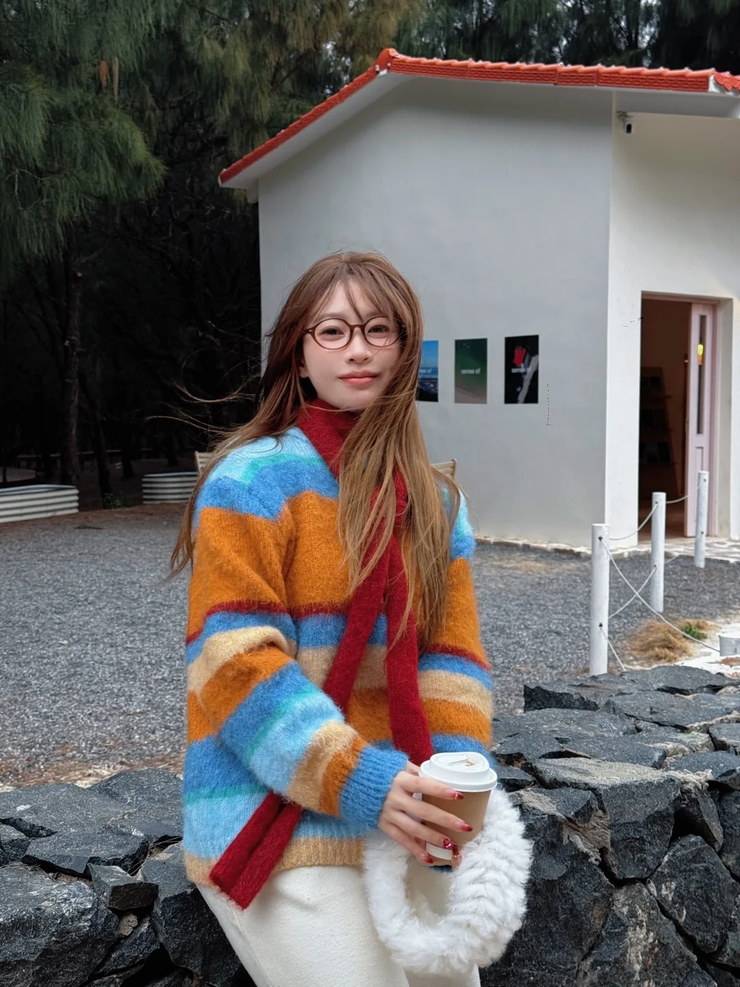 奔赴平潭冬天·学一些韩女氛围感拍照姿势📸✨