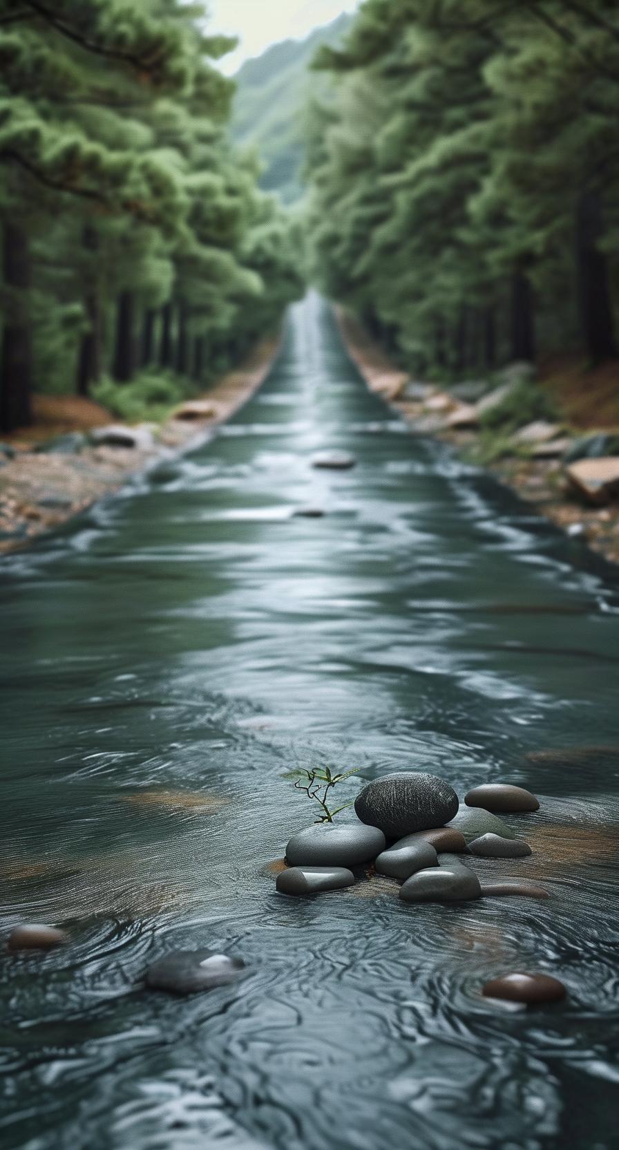 人生不如意十之八九，面对这些，千万别慌了阵脚、怨天尤人，更别陷入内耗。就像墙角的