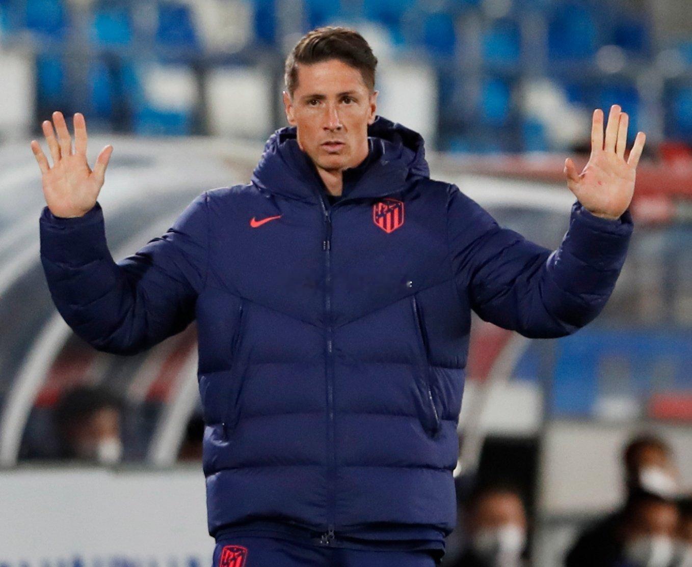 托雷斯带领的马竞U19提前两轮领先对手七分夺冠，这带托雷斯带领球队第二次夺得联赛