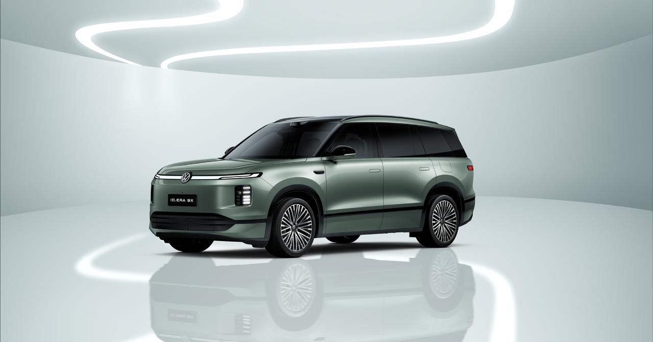 ID. ERA 9X内饰发布：双联屏+后排吸顶屏 大六座布局 全车12.8米超长