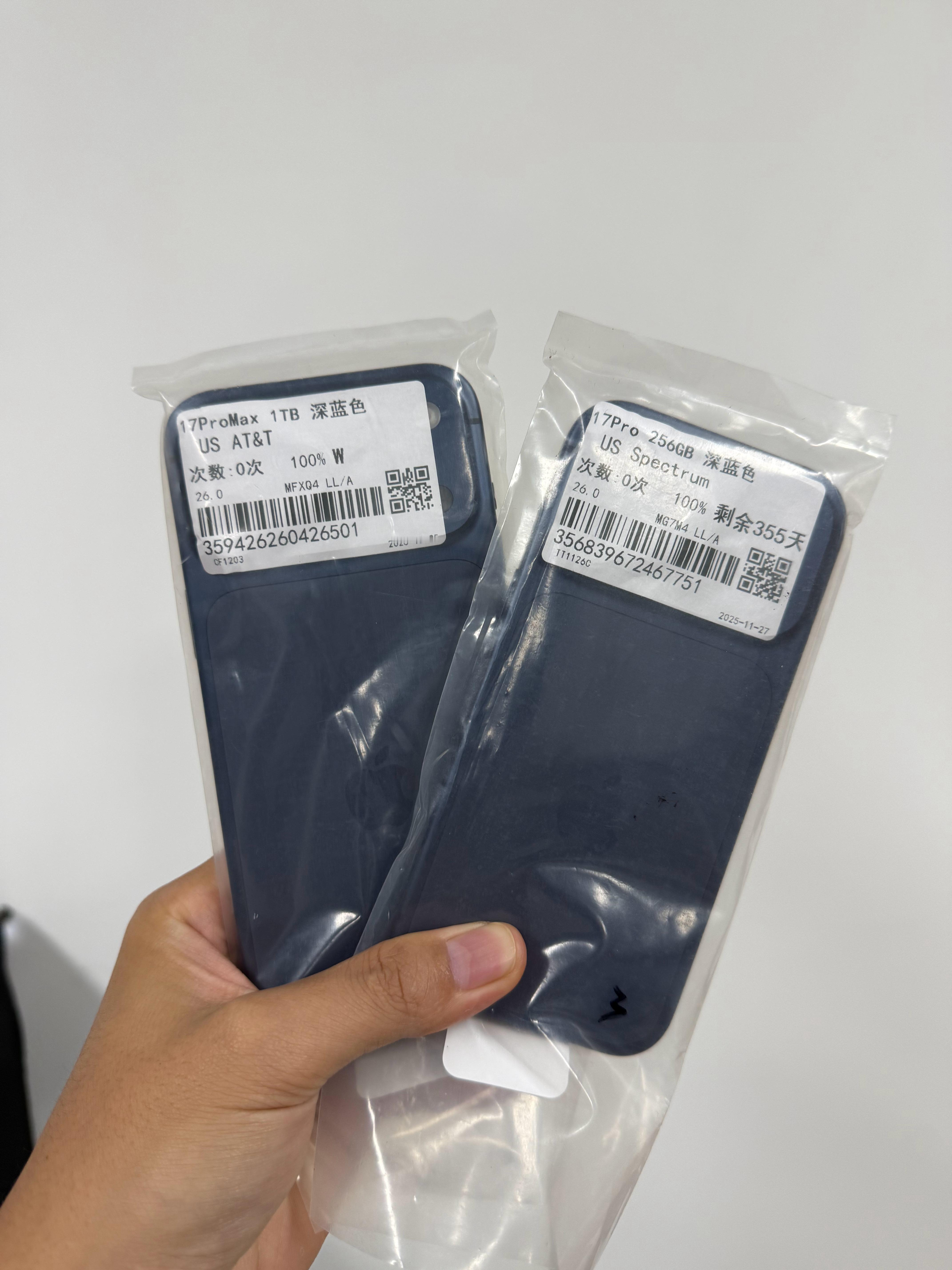 双十二还没过完，17Pro有锁就断货了。。。 