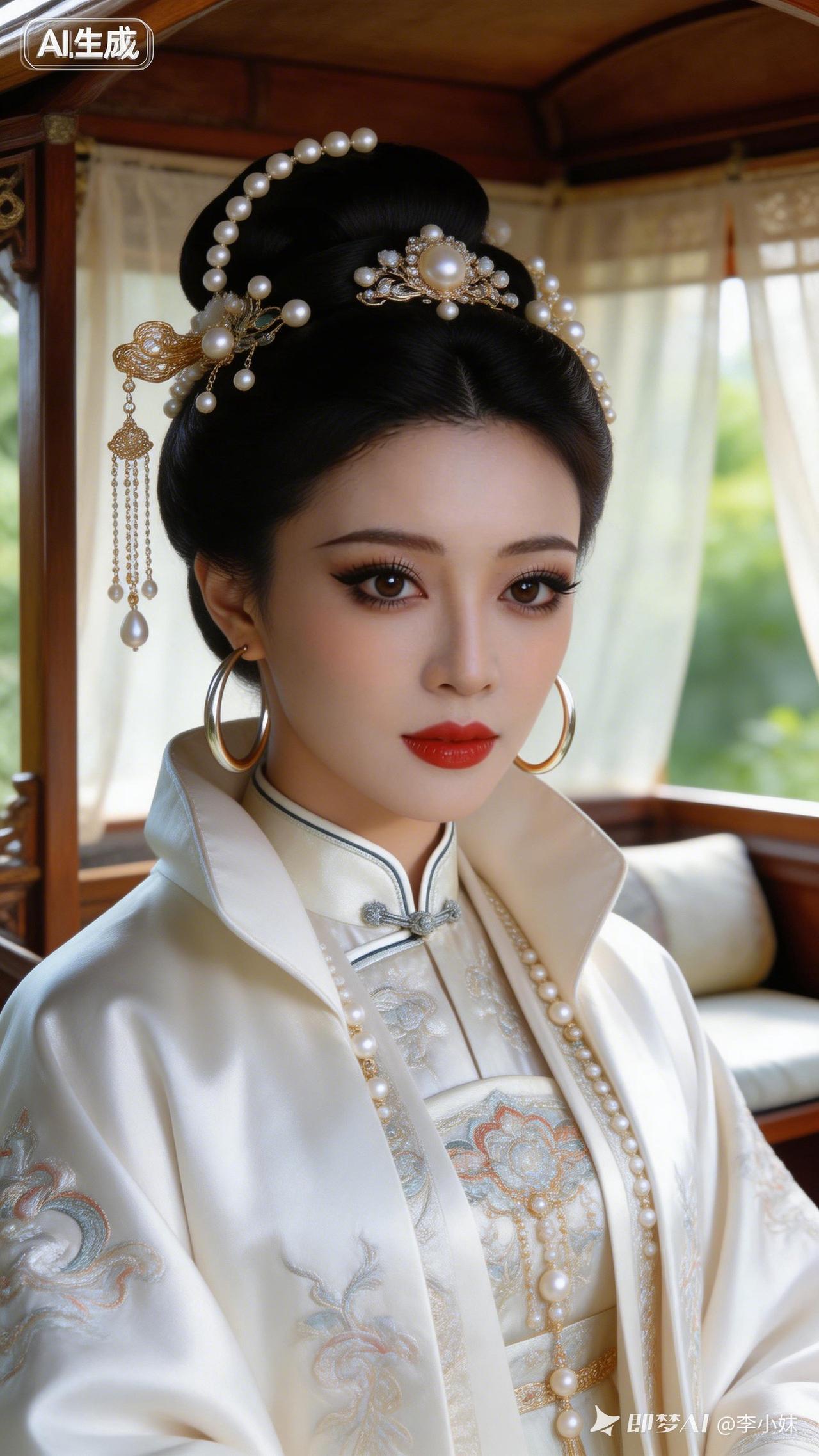 穿越时空的古典美人，韵味十足的古风造型