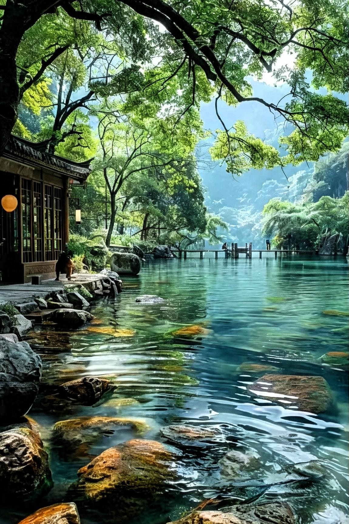 山水寄情，静赏人间风月

 
俗世车马匆匆，总让人心生倦意。唯有山水风光，最能抚