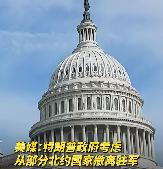 特朗普正在考虑对伊朗军事行动中没有提供实质支持的北约国家撤军，转而向支持他对伊朗