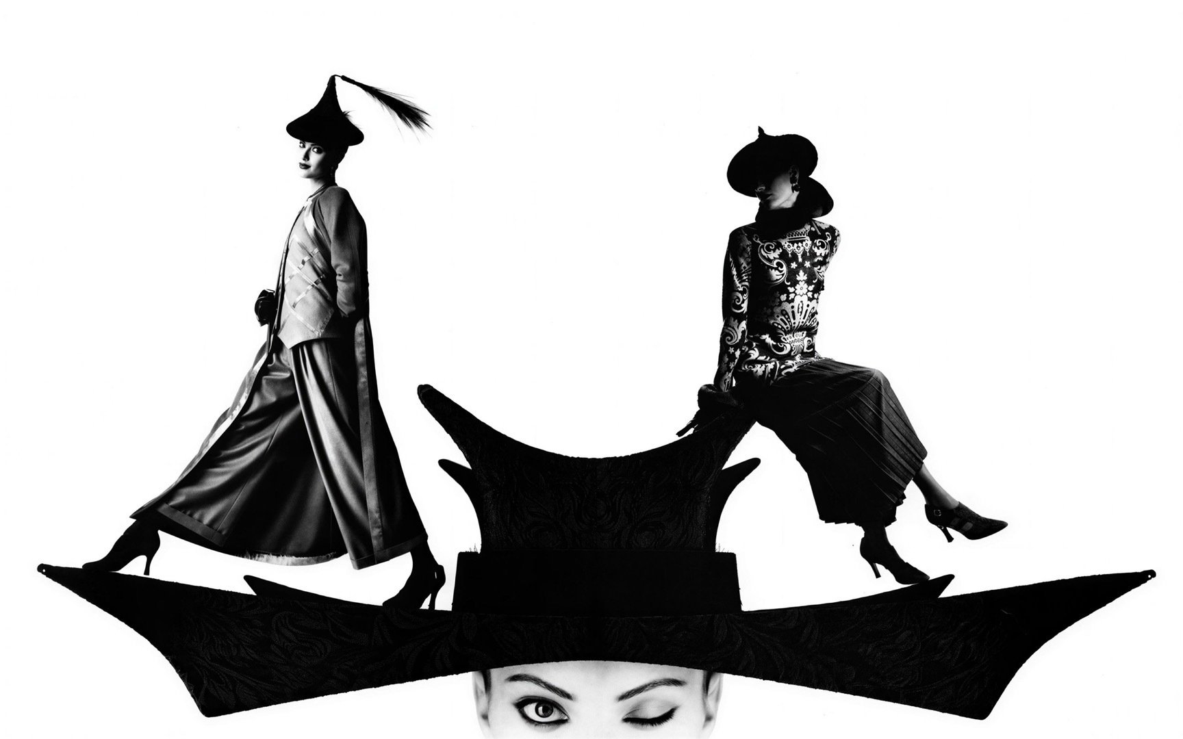 重温经典之作，意大利版《VOGUE》1993年9月刊华伦天奴高定专题大片，时装都