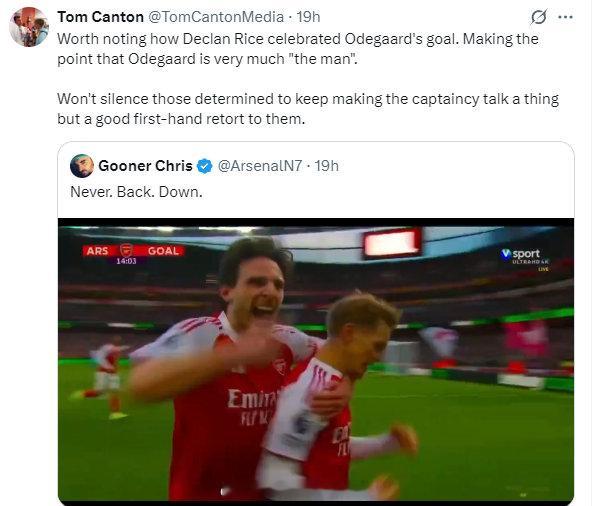 有些情境下是球迷看不到的，比如更衣室，队内没有任何人对队长是厄德高产生过质疑！！